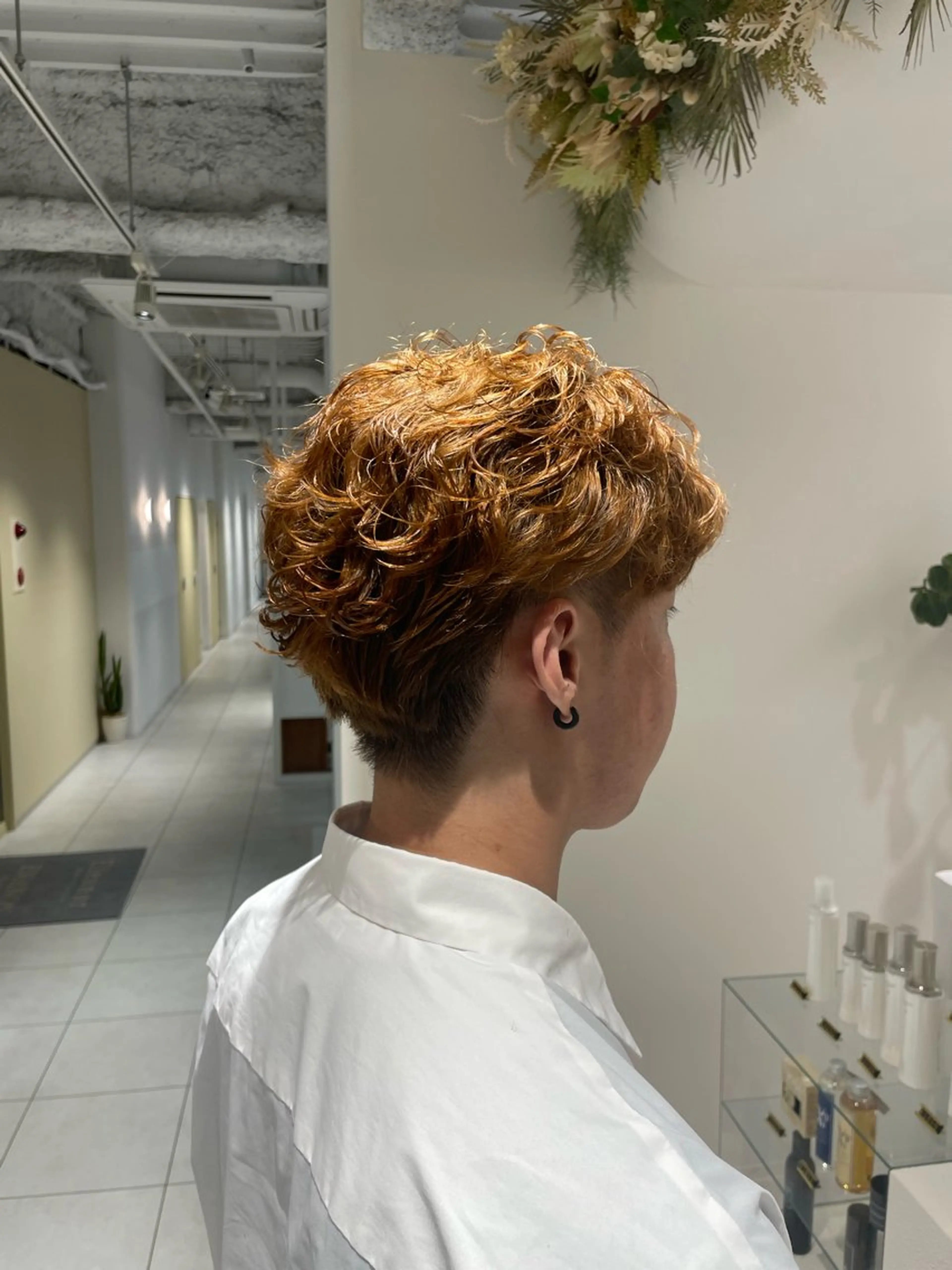 パーマ カット パーマ Jr.stylist 彩乃のヘアスタイル