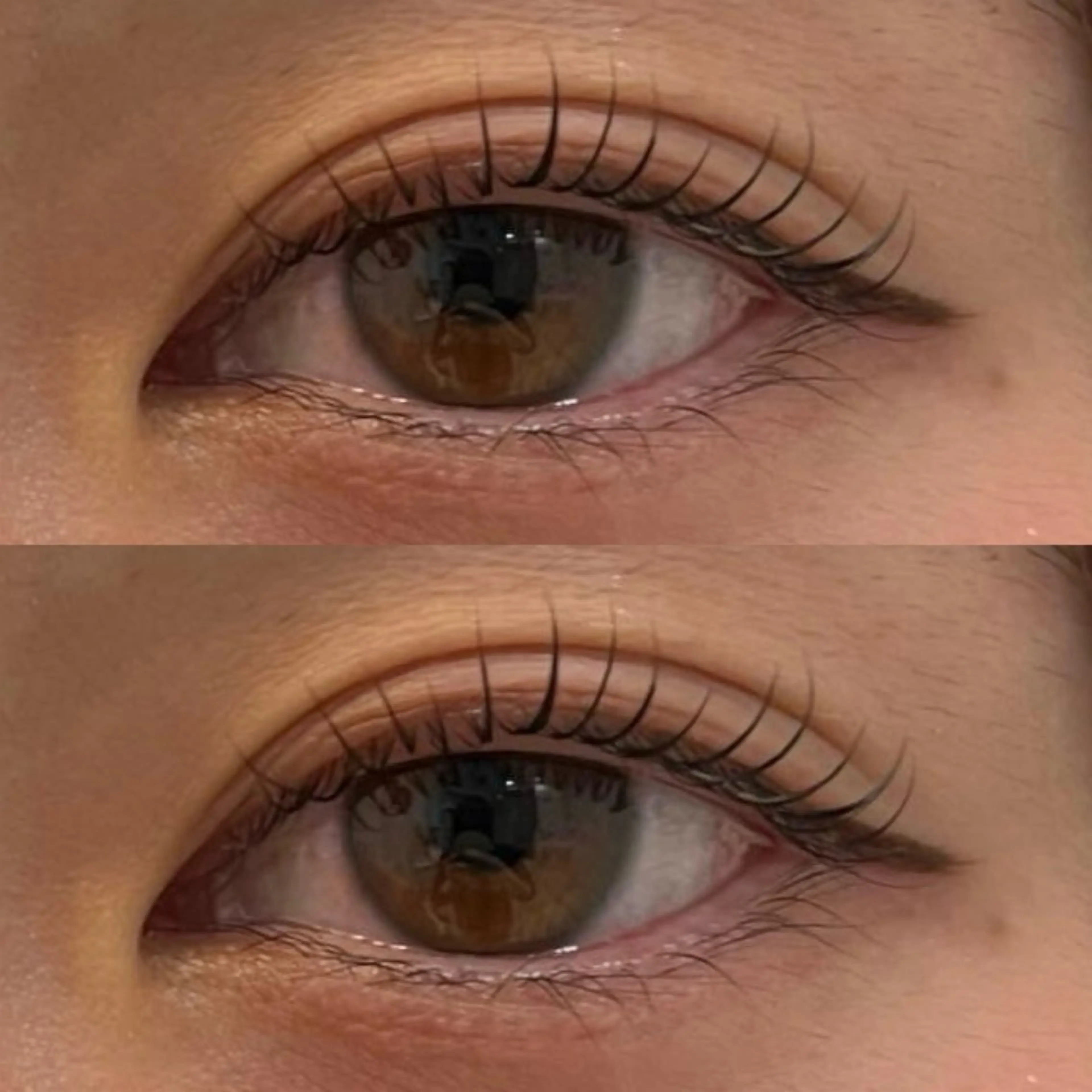 マツエク・マツパ まつげパーマ 一重×まつ毛パーマ マツパ 超透明感カラー🦋韓 国羽エクステ🪽🫧のヘアスタイル