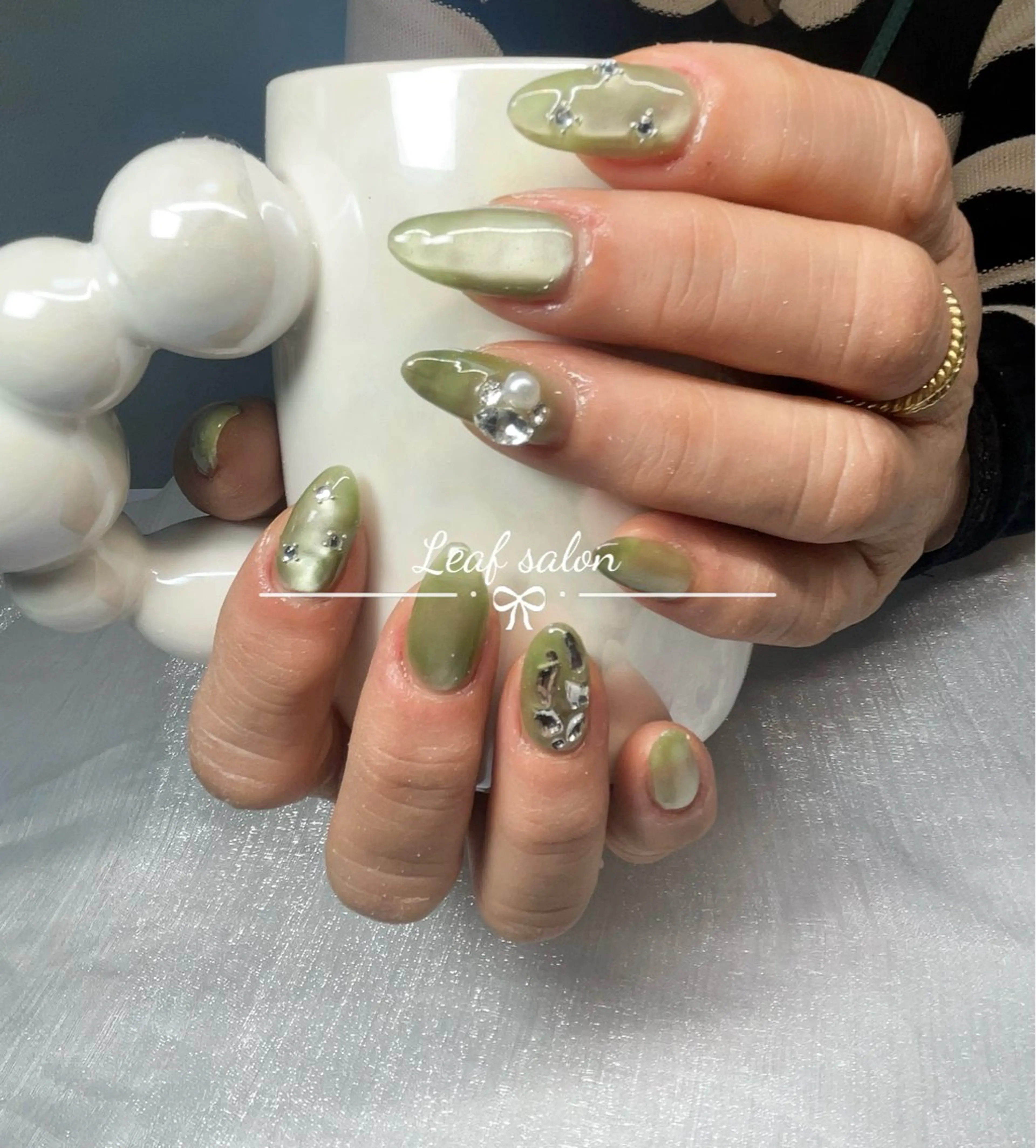 ネイル LEAF🍃 リーフのネイルデザイン