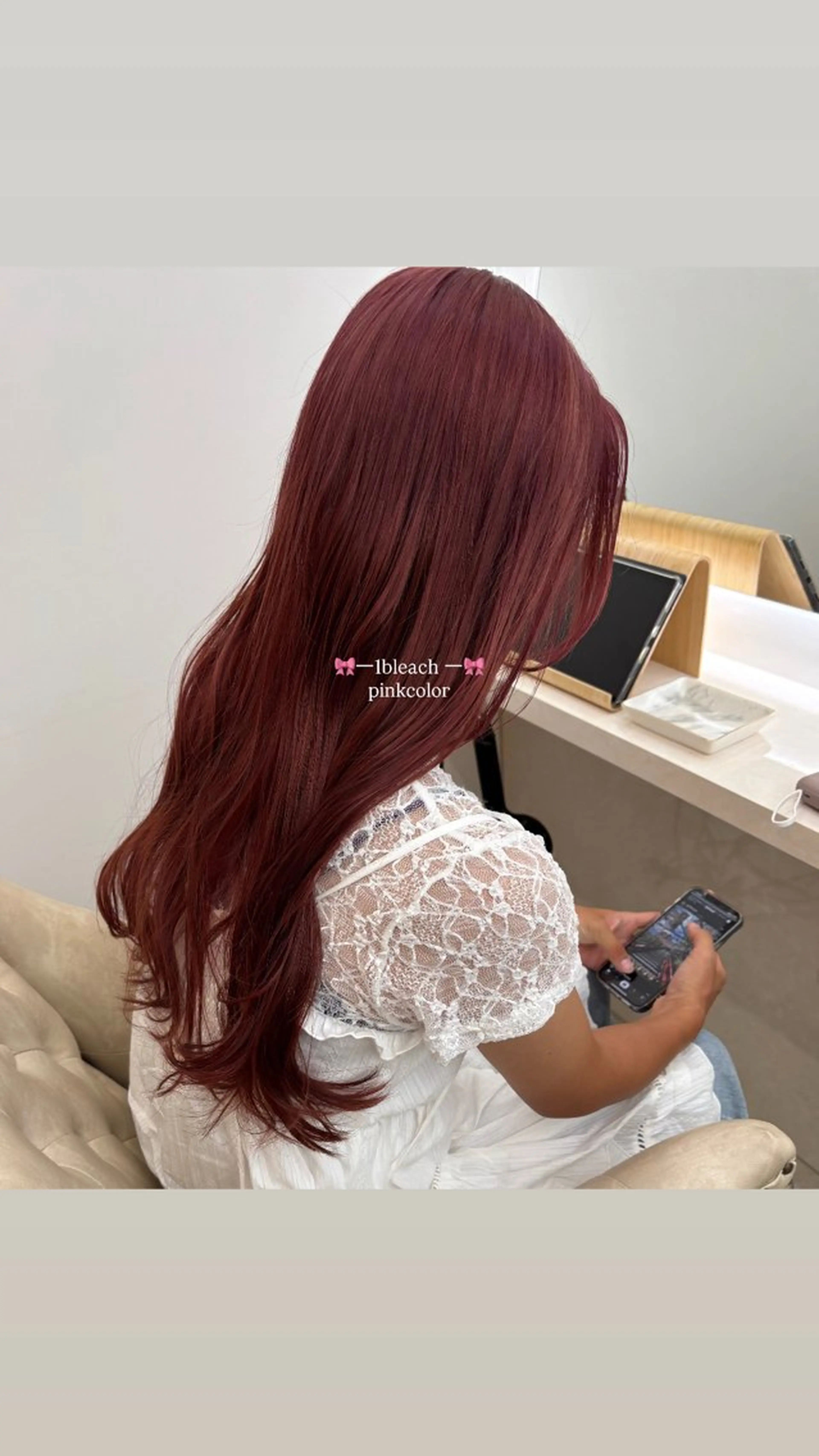 ロング カラー ブリーチ 暖色/girlyヘア /yumeka🩰のヘアスタイル