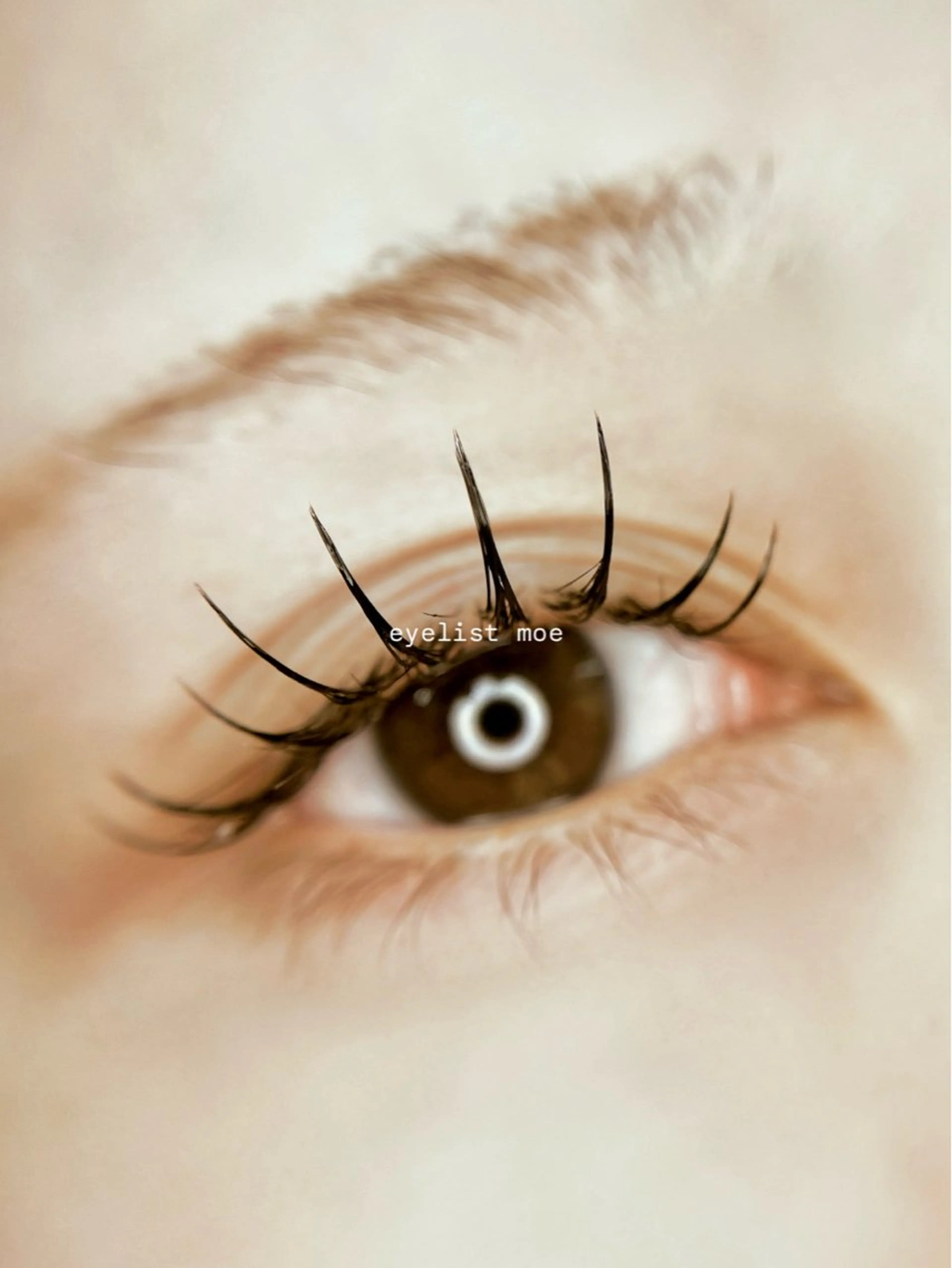 マツエク・マツパ ナチュラル マツエク Moe. 🌿‬☽のマツエク・マツパデザイン