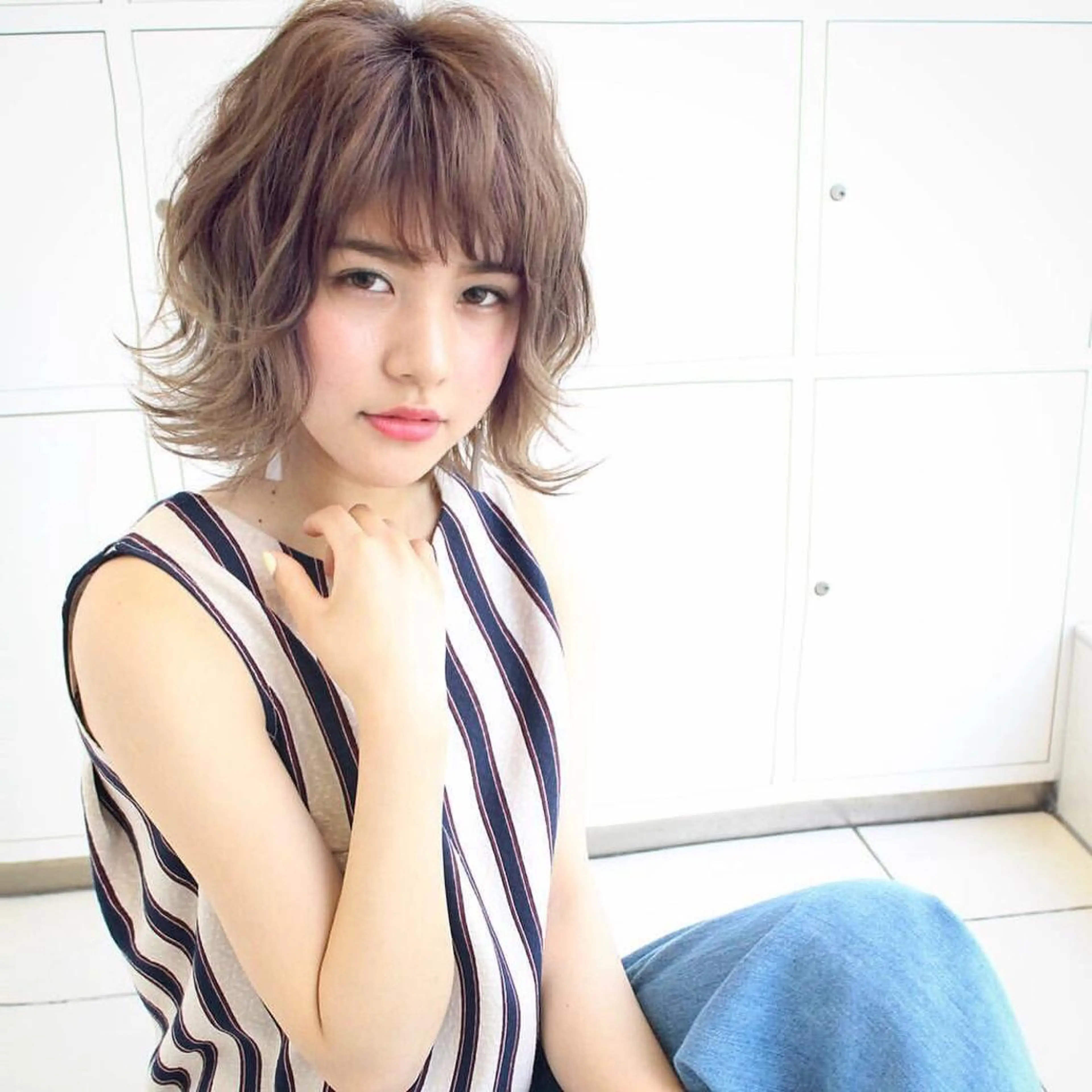 ショート カラー charme【 シャルム 】所属・ボブ/レイヤー/ nanamiのヘアスタイル