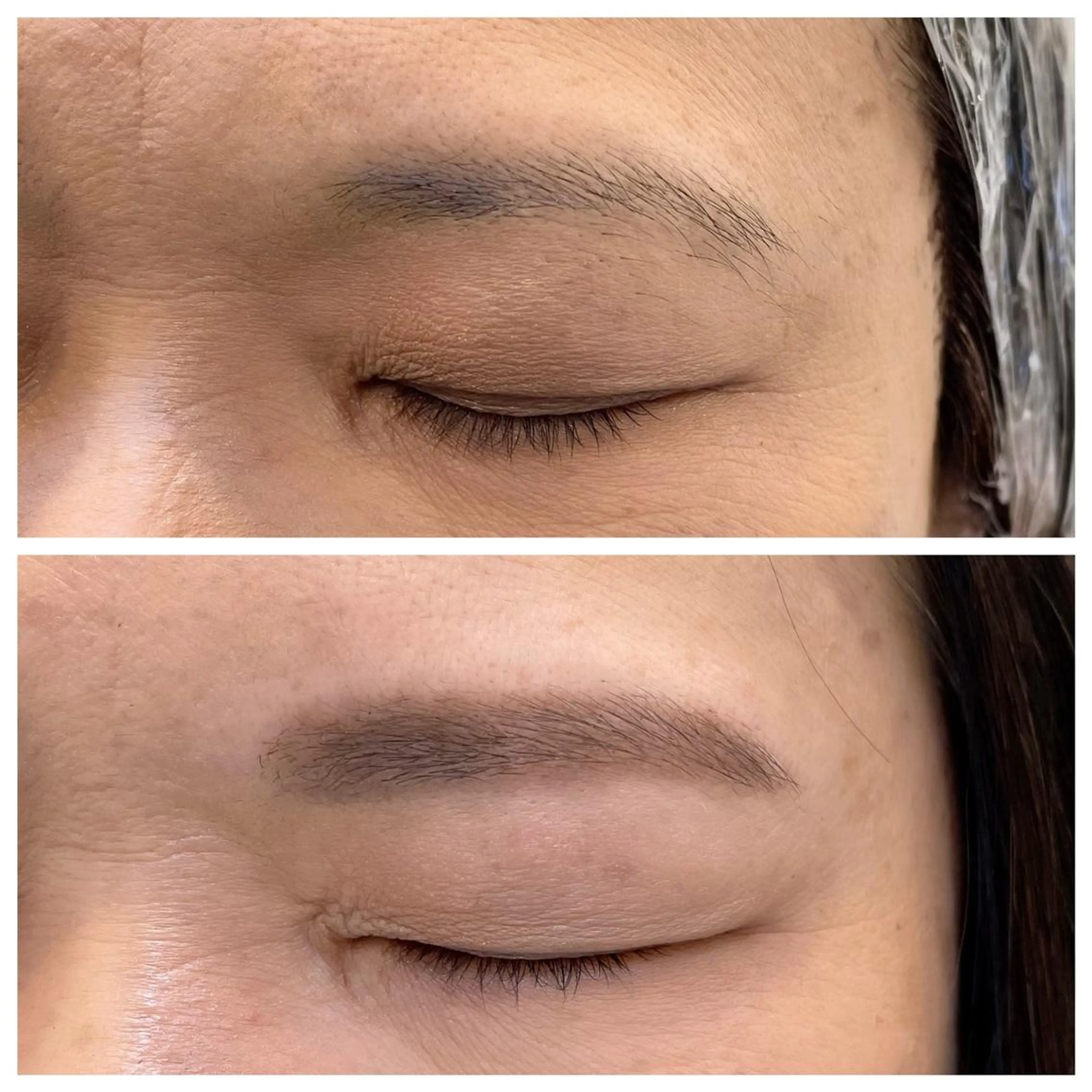 ロング カラー アイブロウ 眉カラー 悠 亜のマツエク・マツパデザイン