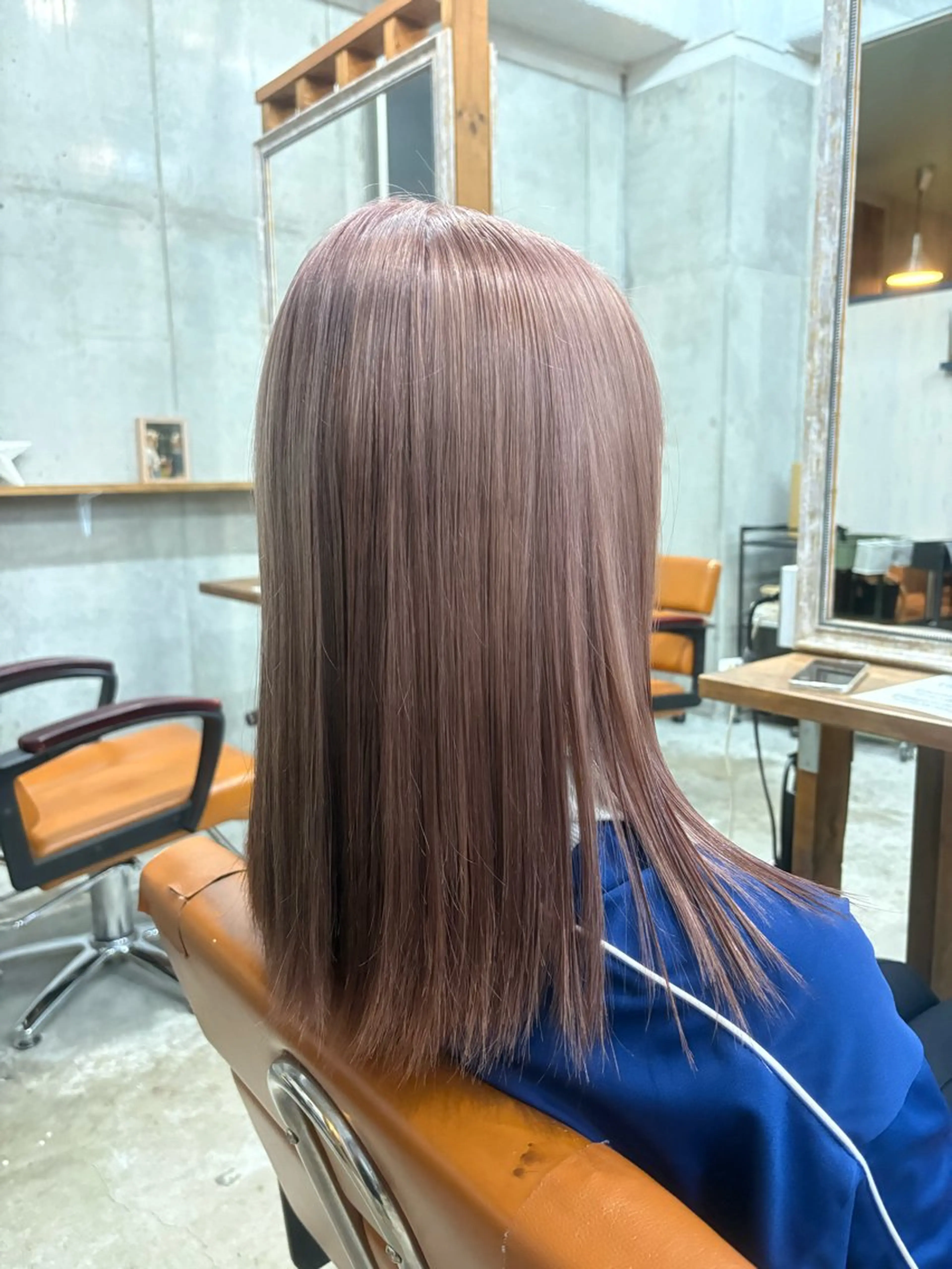 ロング カラー ピンクカラー ヘアカラー Trip 香椎所属・Trip/ AYUのヘアスタイル