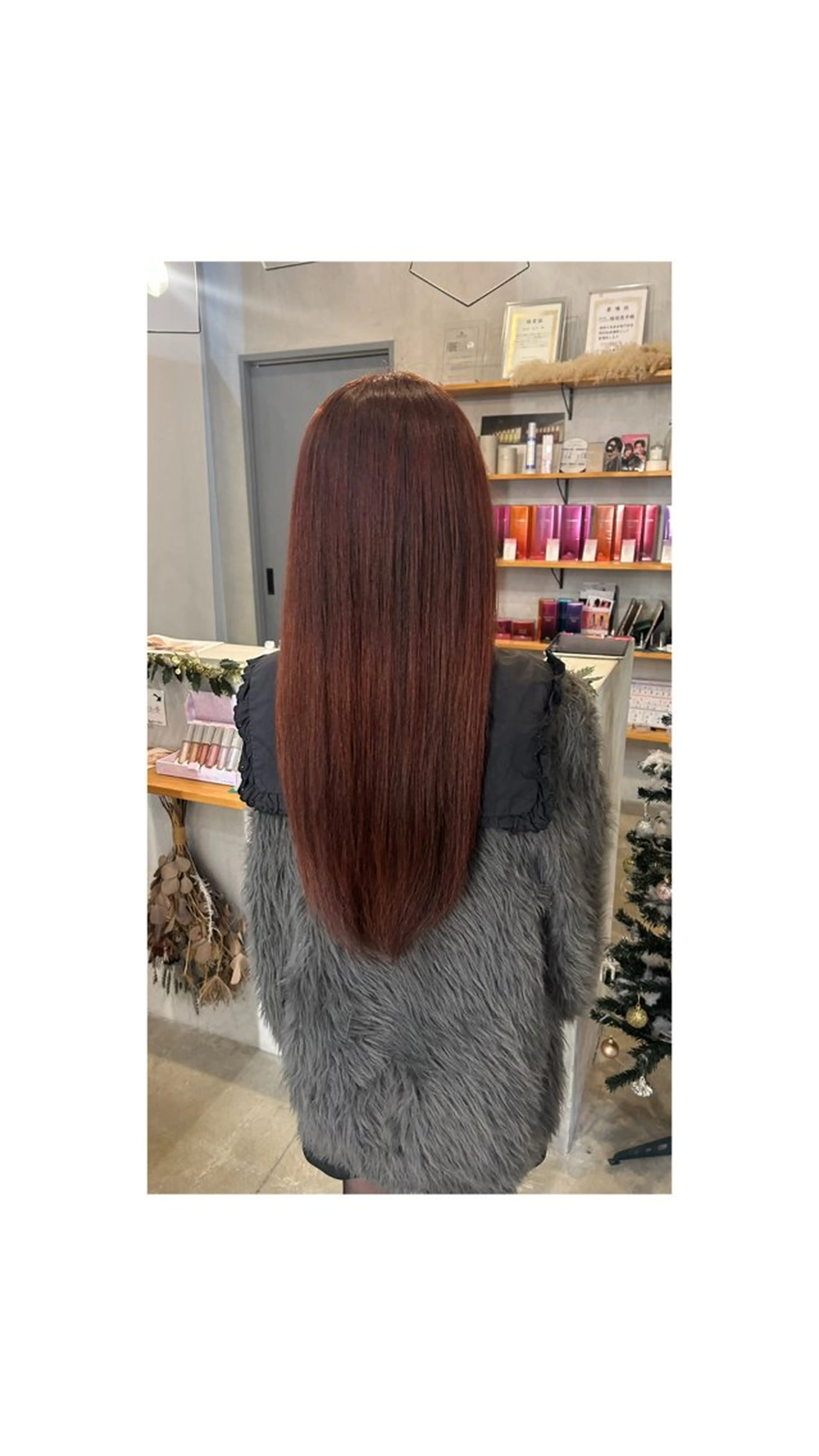 ロング 長谷川 楓恋のヘアスタイル