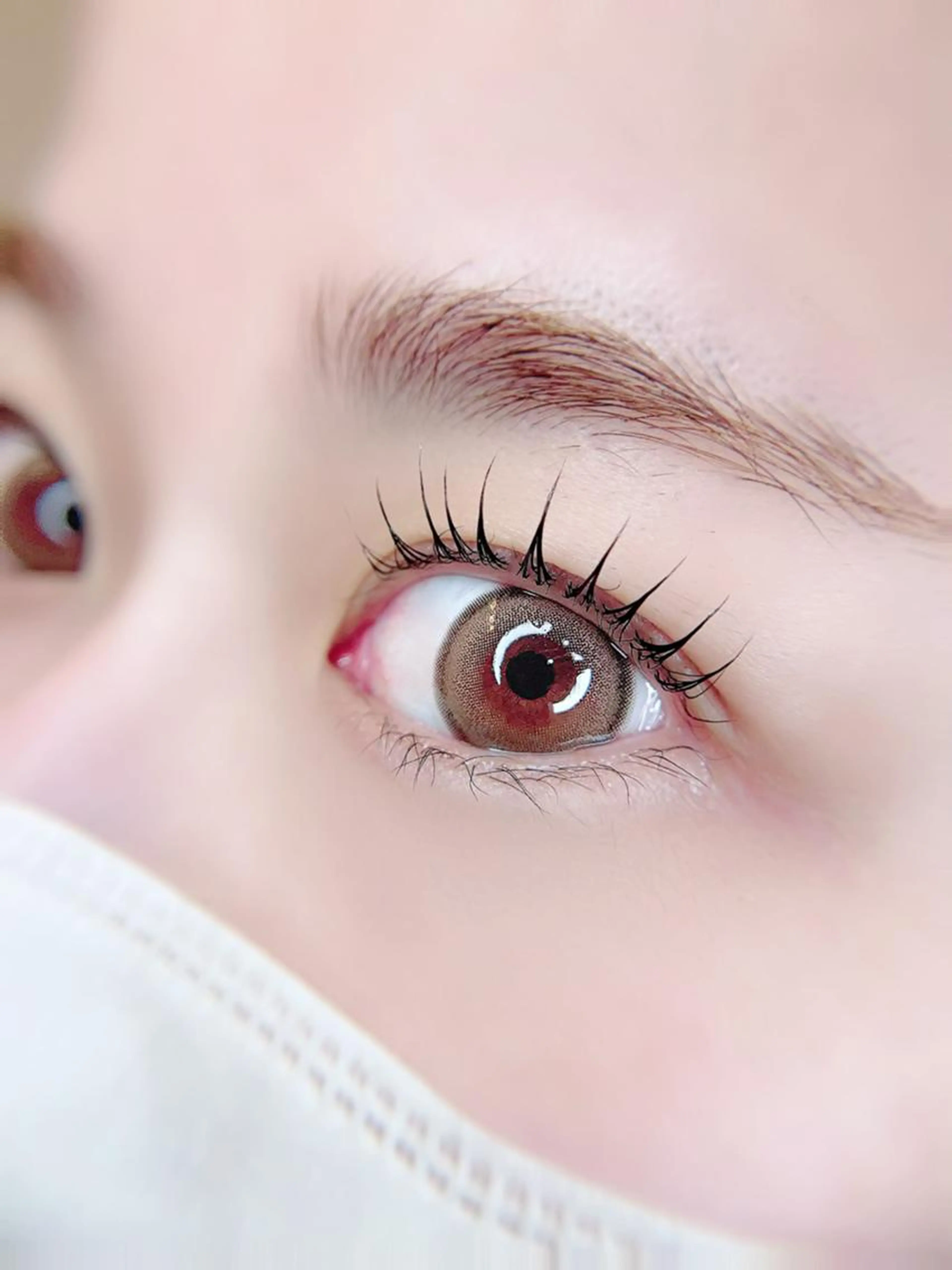 【ミニモSALE対象🉐40%OFF】🌈ラッシュリフト（上）+束感コーティング仕上げ🌈の写真