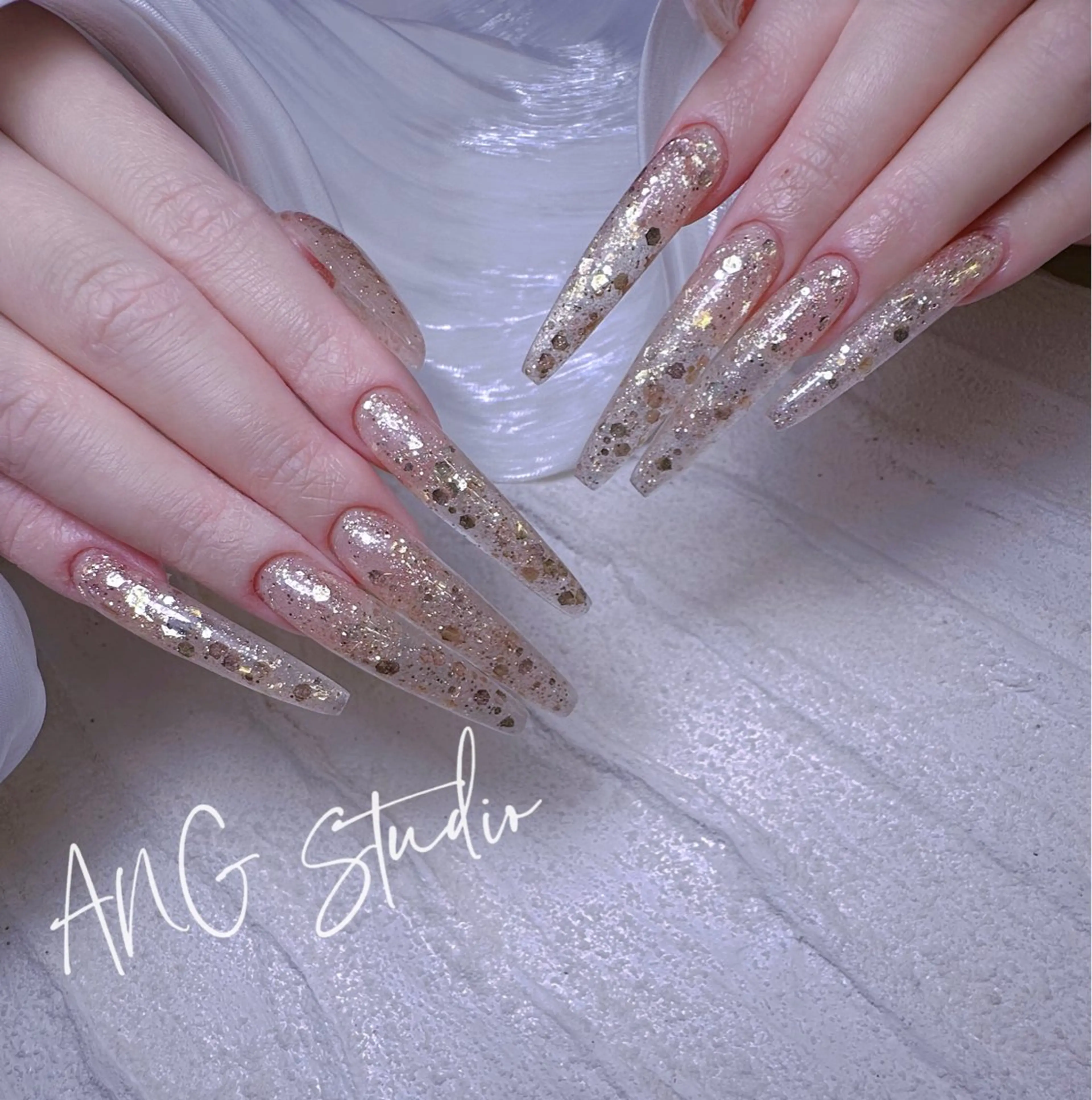 ネイル ハンドネイル ハンドケア ANG Studioのネイルデザイン