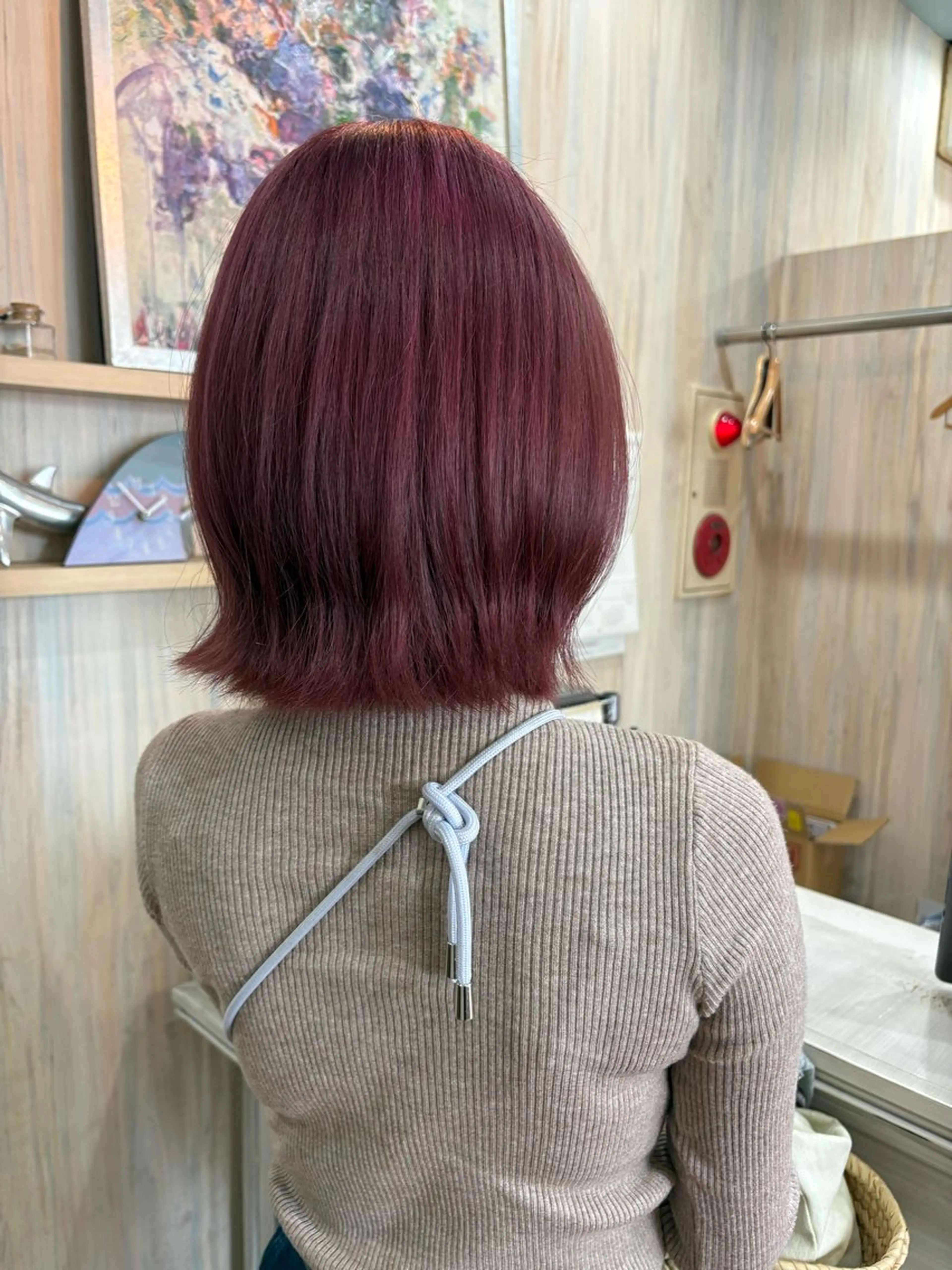 ミディアム カラー カット ヘアカラー 瀬戸 弘暉のヘアスタイル