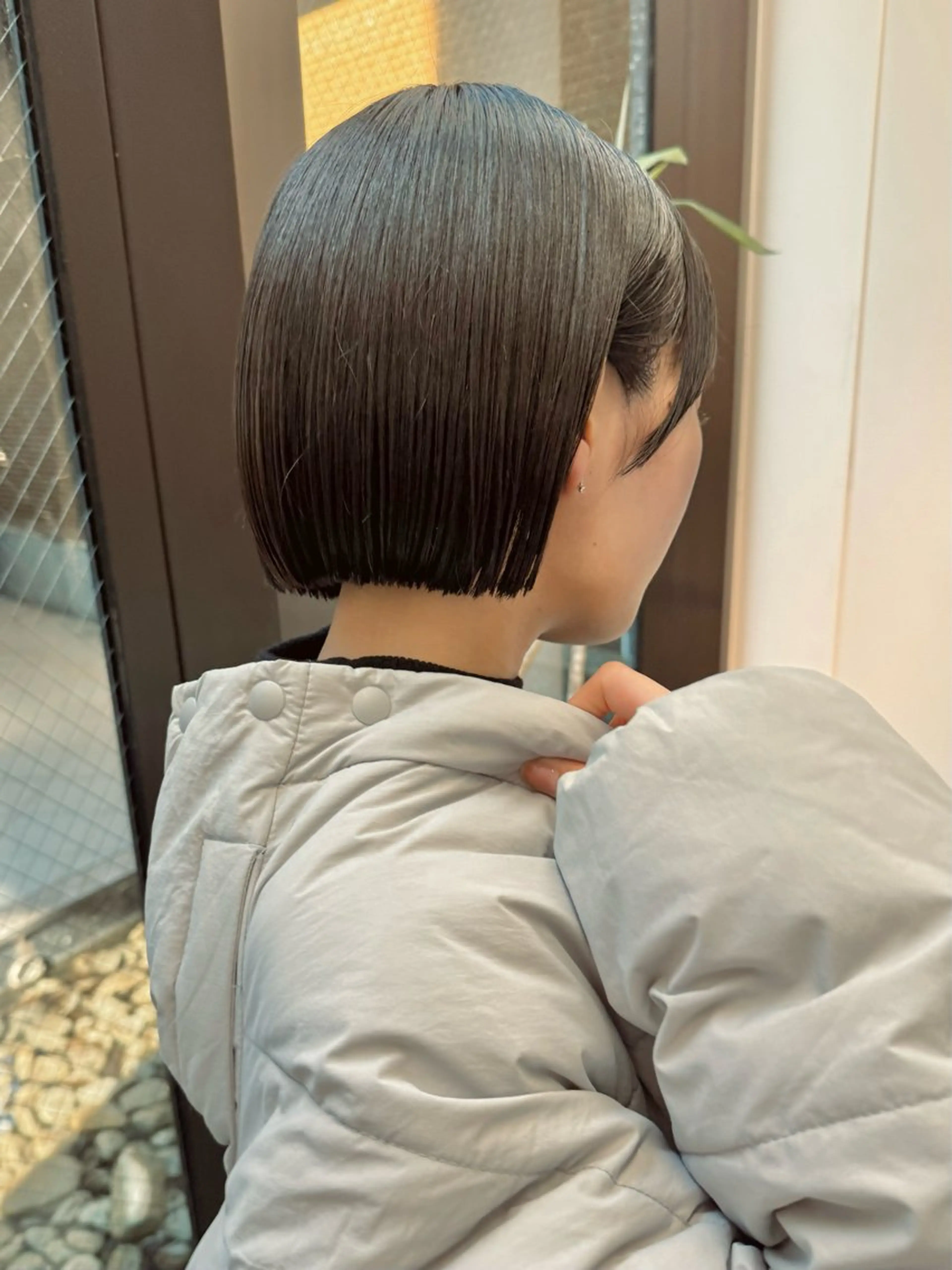 ショート カラー ボブ カット ヘアカラー トリートメント mee.表参道所属・ボブ/ショート /パーマ/shinのヘアスタイル