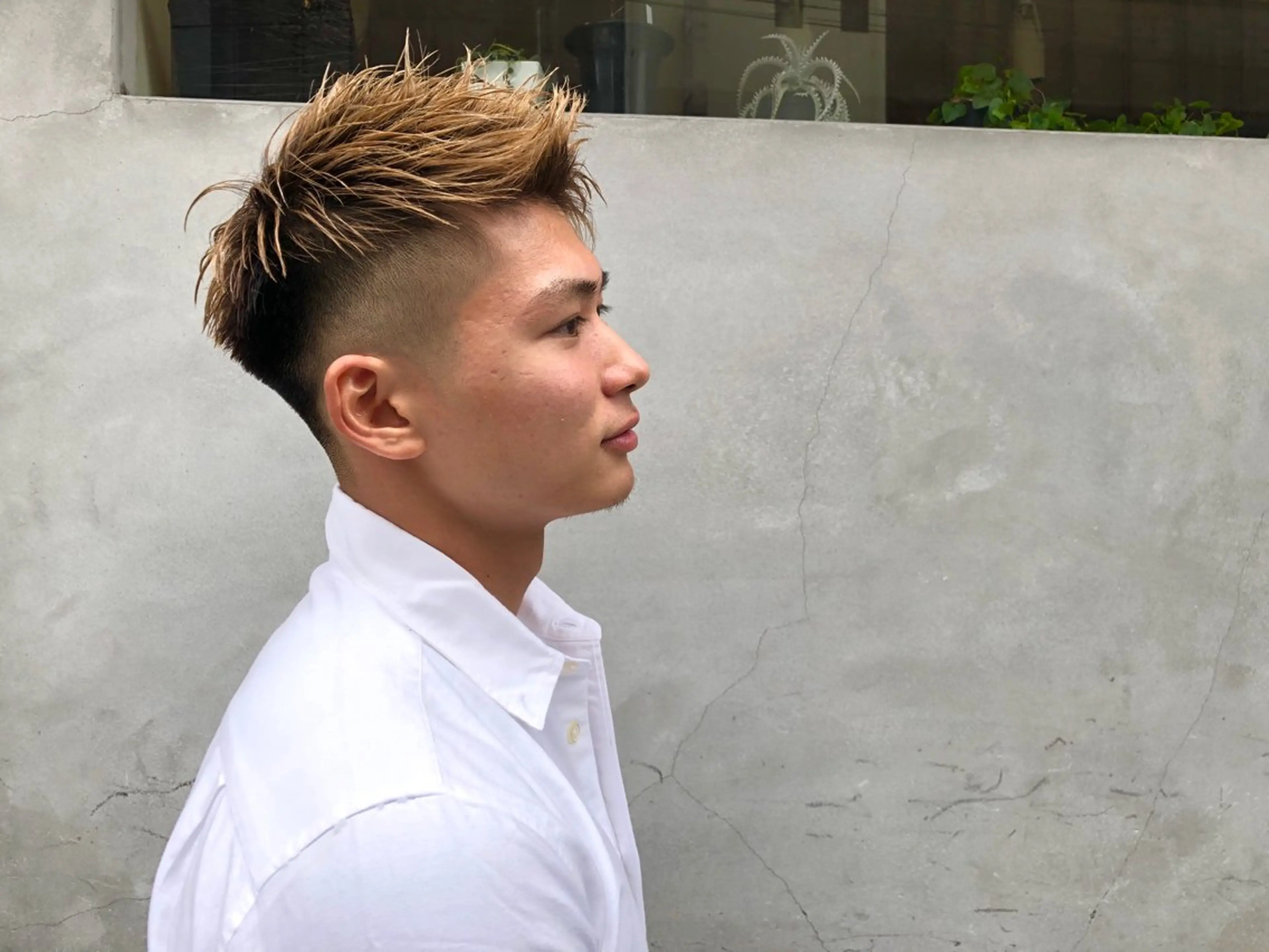 ショート メンズ フェードカット PARU hair salonのヘアスタイル