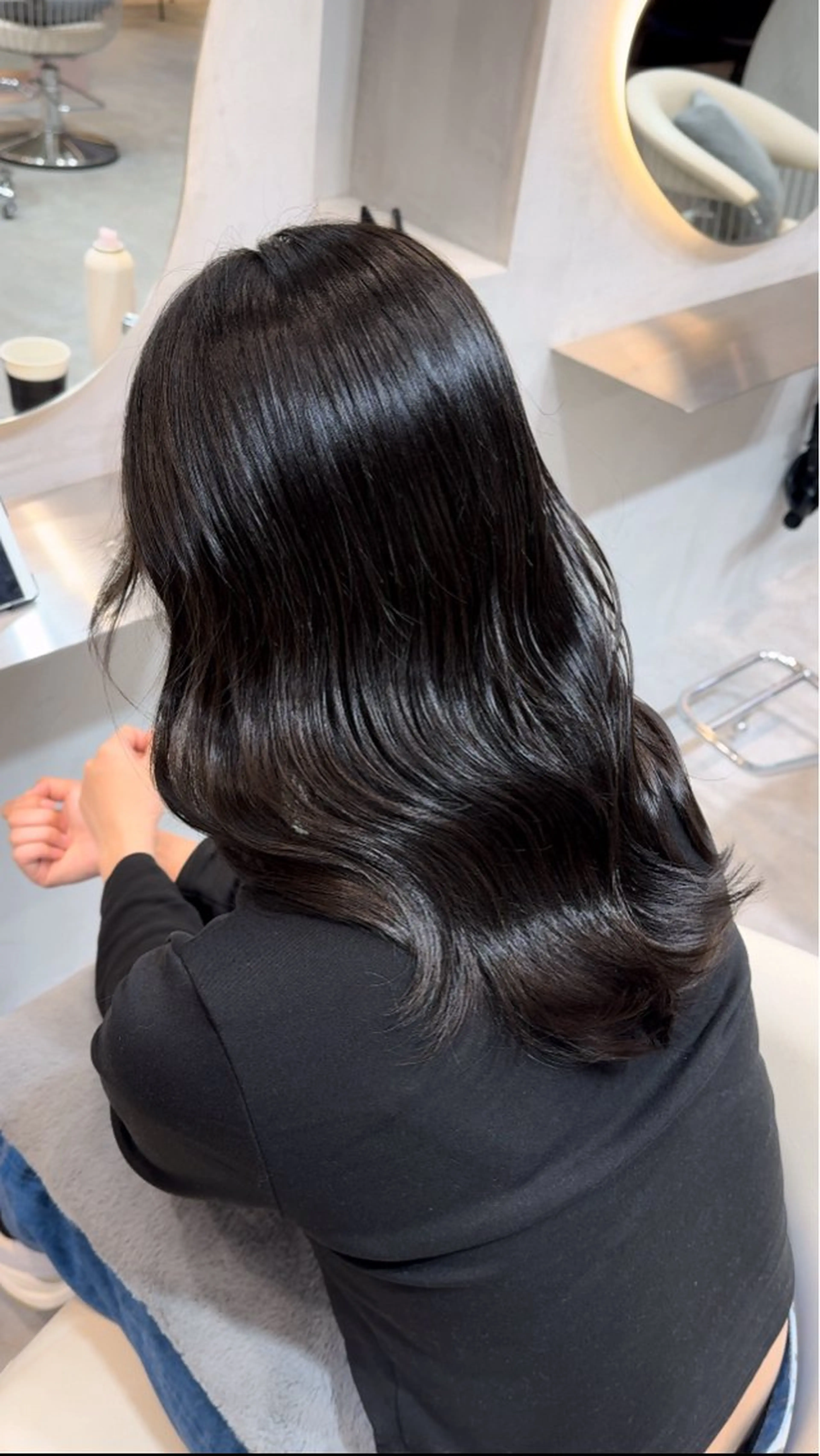 セミロング カラー ヘアアレンジ 🔶似合わせセンター パート/ヤス🔶のヘアスタイル