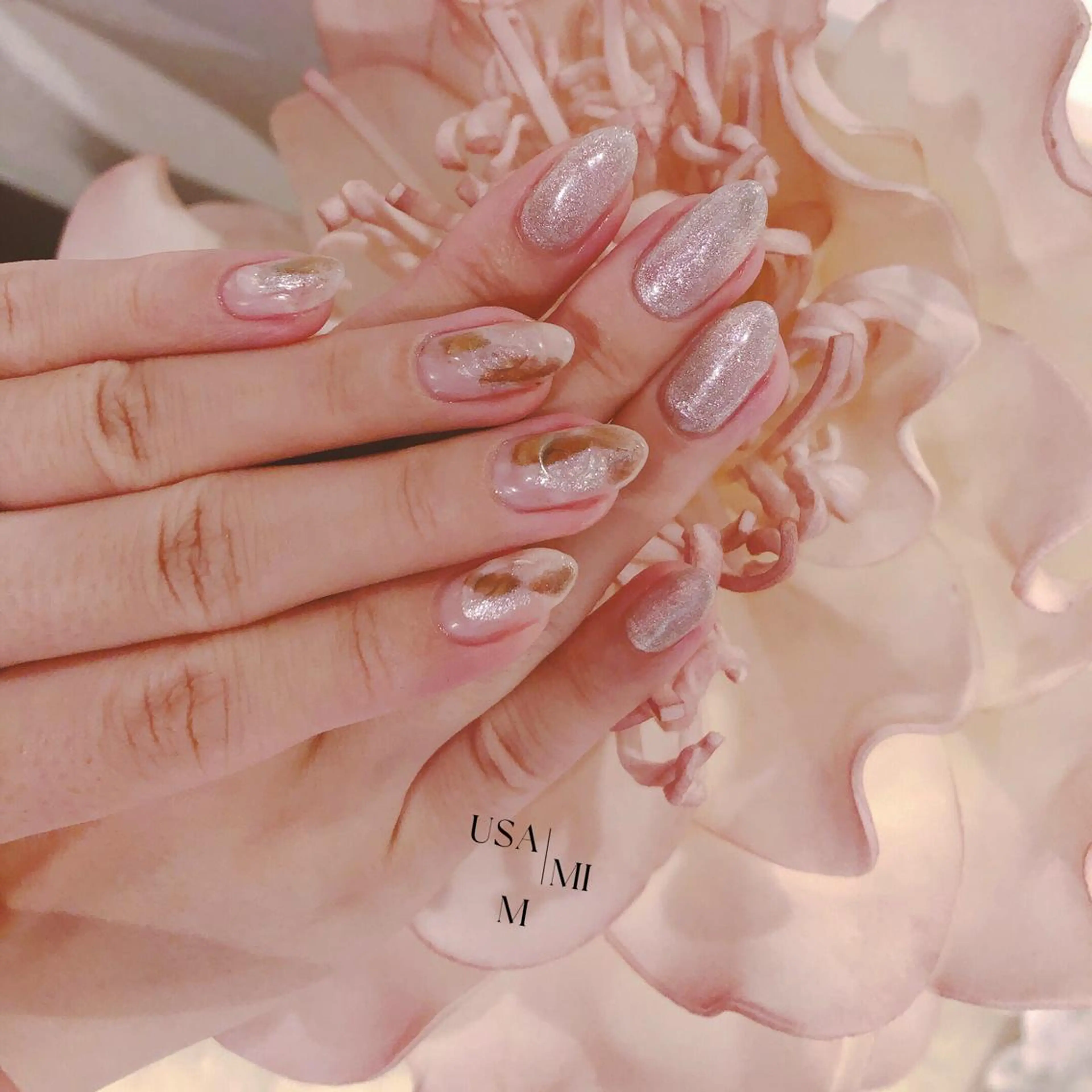 ネイル ハンドネイル USAMiMi 🐰💕のネイルデザイン
