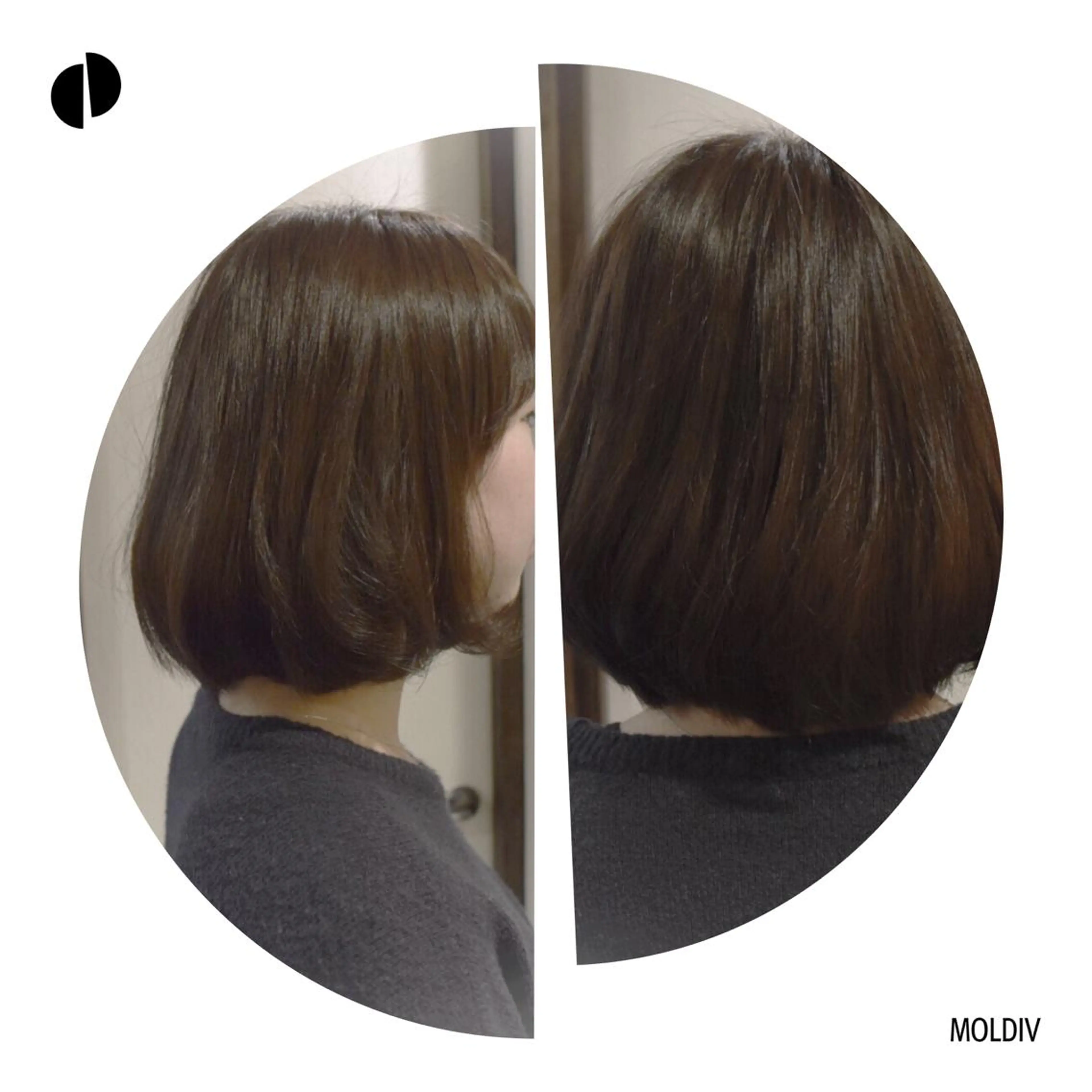 ショート ミディアム カラー アッシュ アッシュブラウン ブラウンカラー トリートメント ✨縮毛矯正✨髪質改善 ナカシマ ユミのヘアスタイル