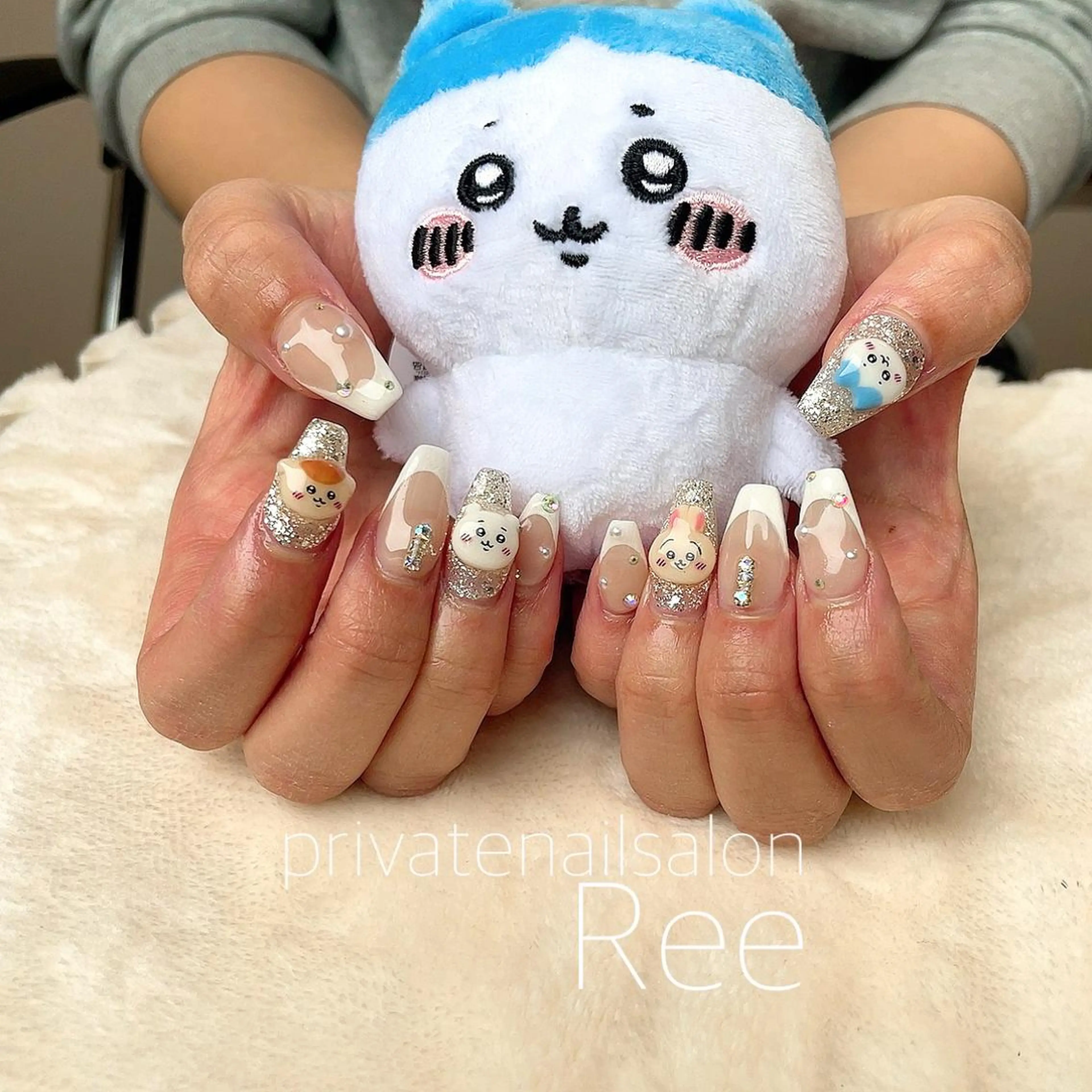 ネイル 知花 梨花のネイルデザイン