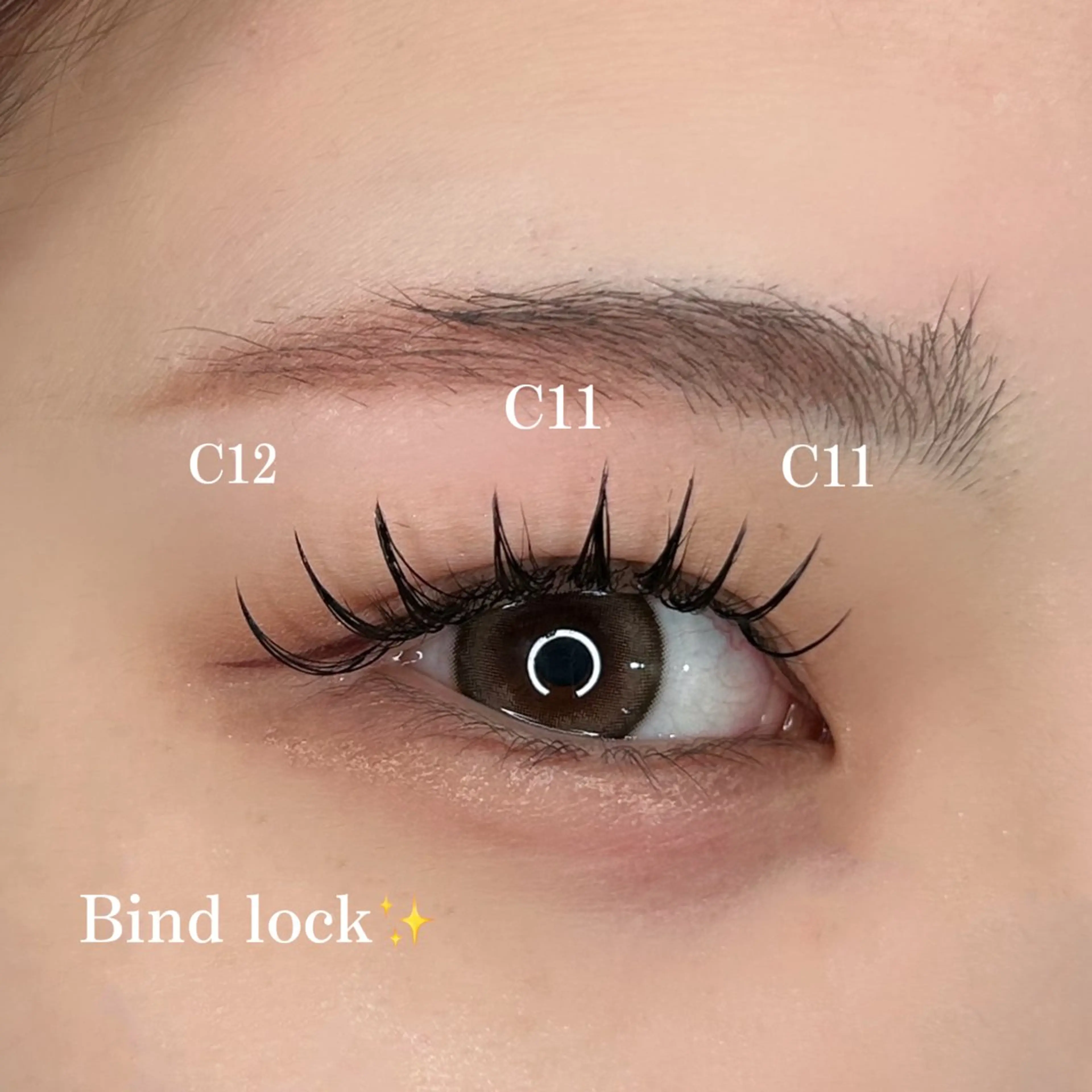 マツエク・マツパ バインドロック マツエク 🧡MISUZU 京都Two🧡のマツエク・マツパデザイン