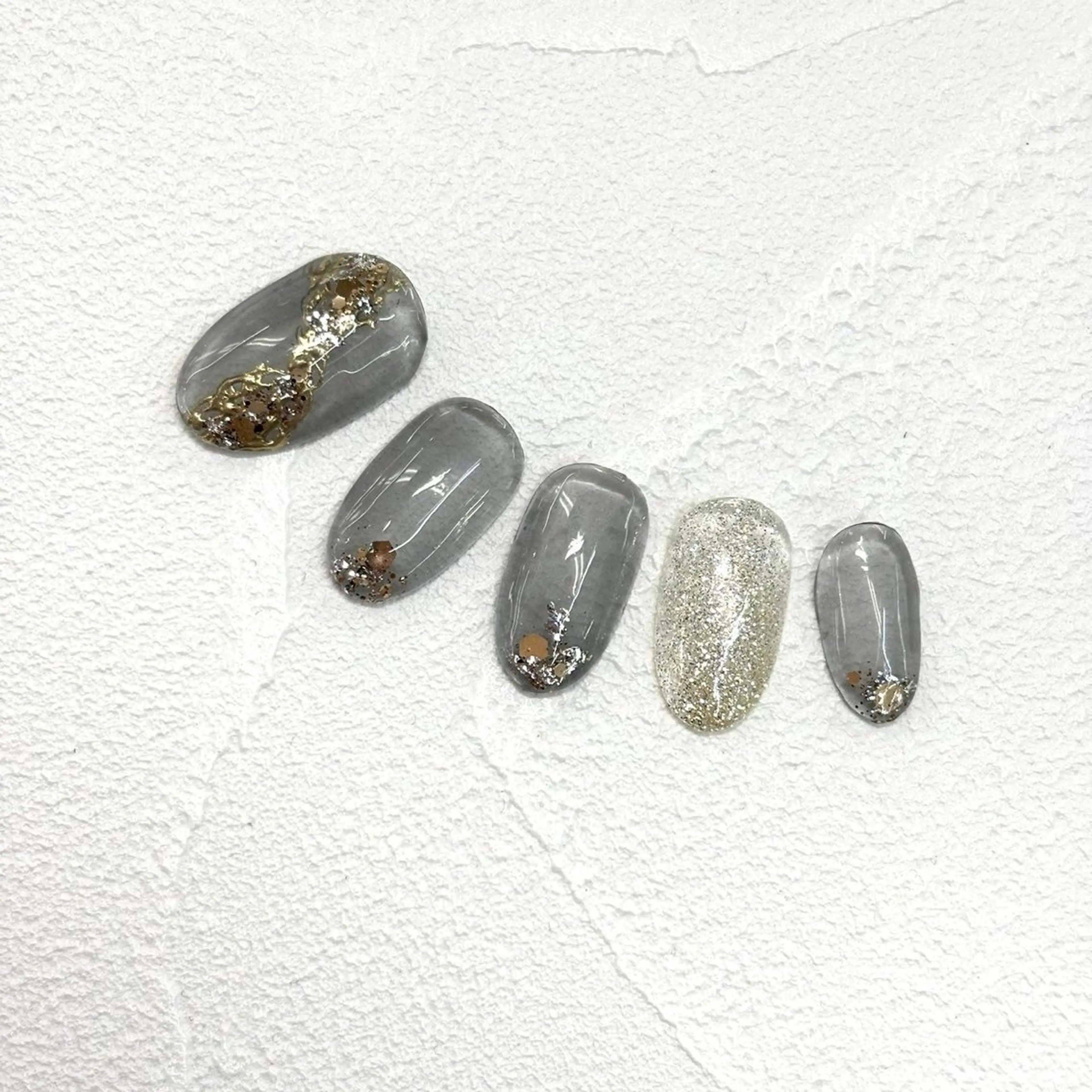 ネイル ⭐︎休業中の練習⭐︎ JNA認定講師髙橋のネイルデザイン