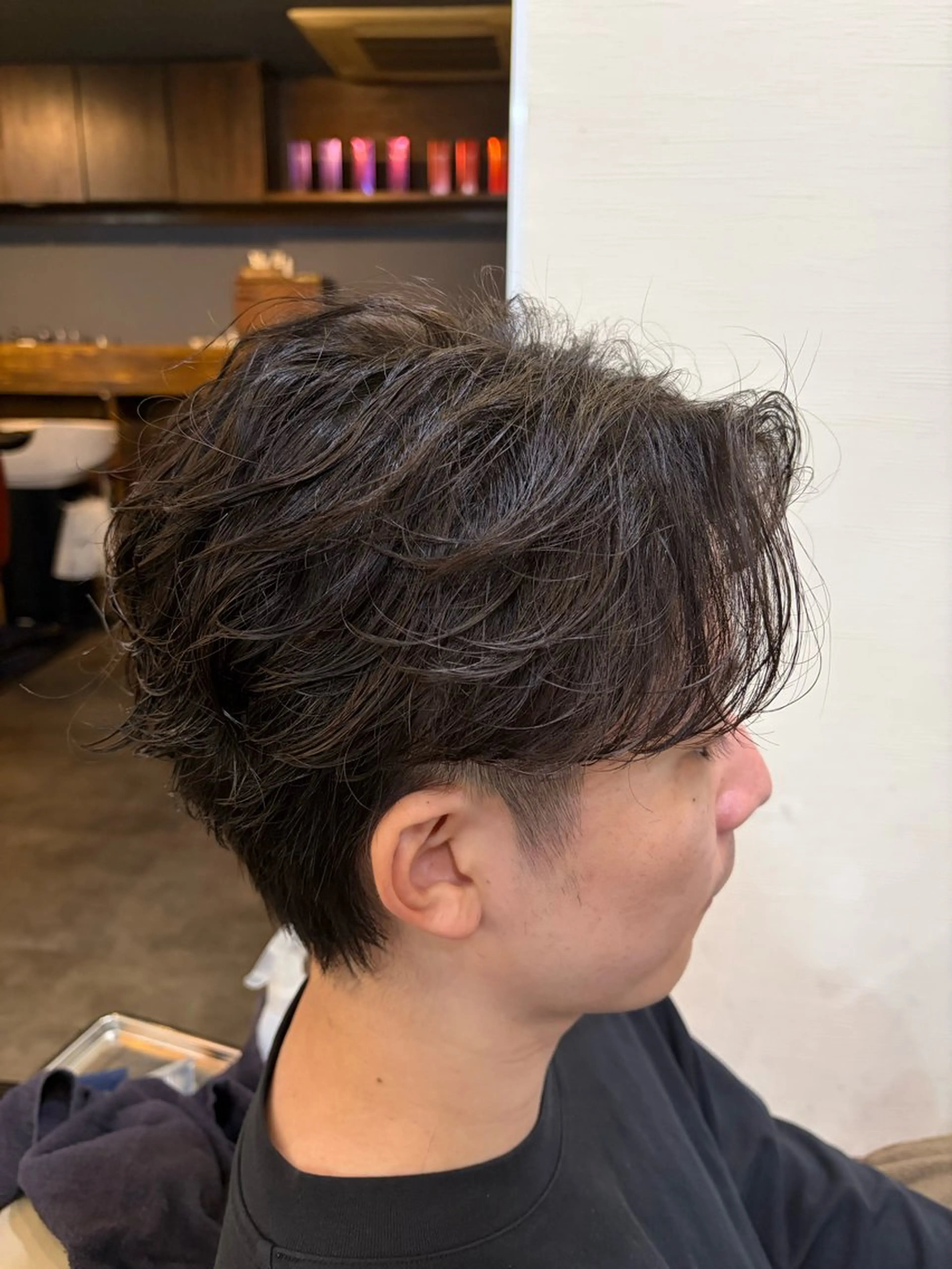 ショート パーマ メンズ マツエク特化 根本莉子のマツエク・マツパデザイン