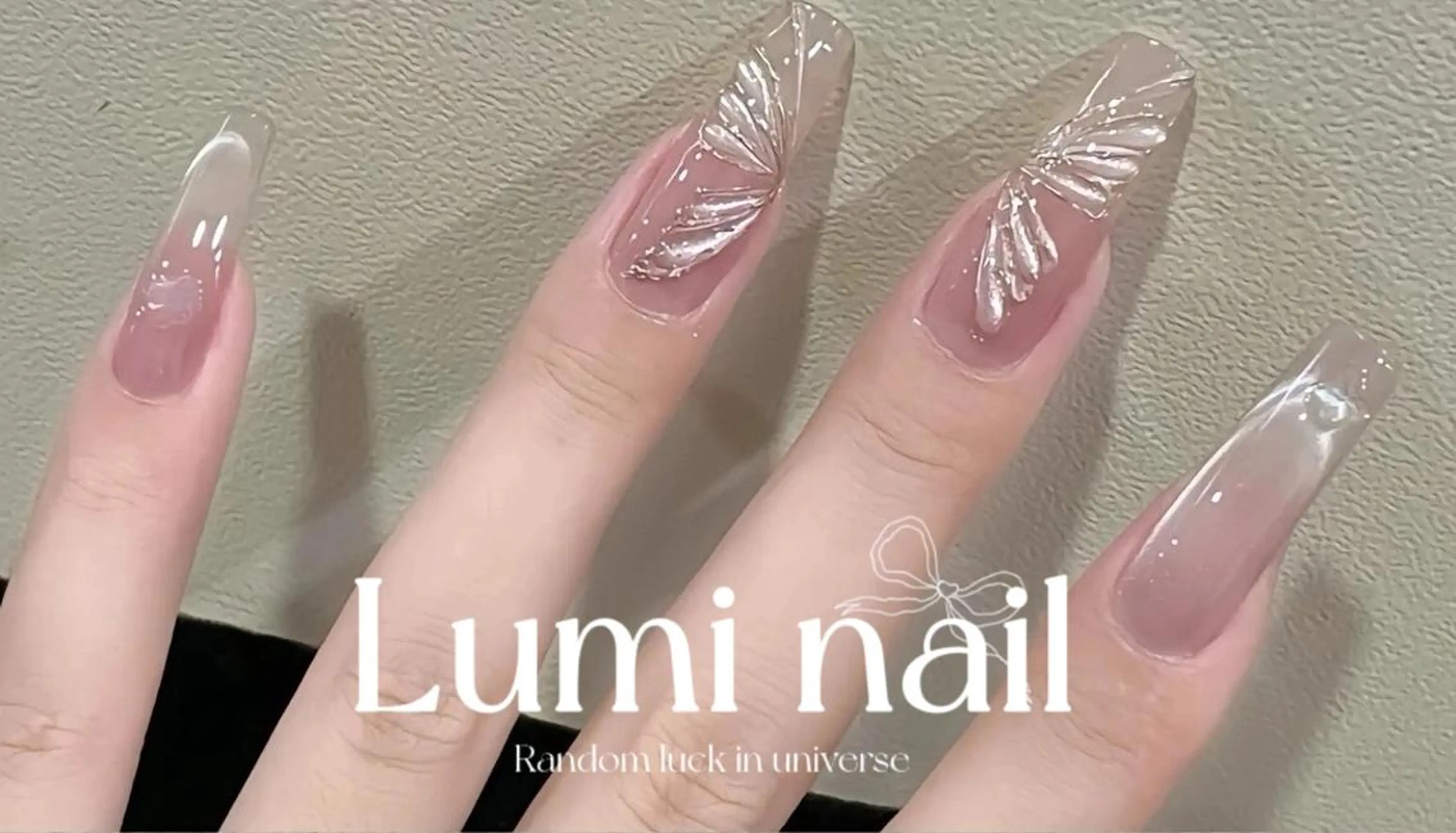 ネイル ツイードネイル 冬ネイル クリスマス 神崎 理沙のネイルデザイン