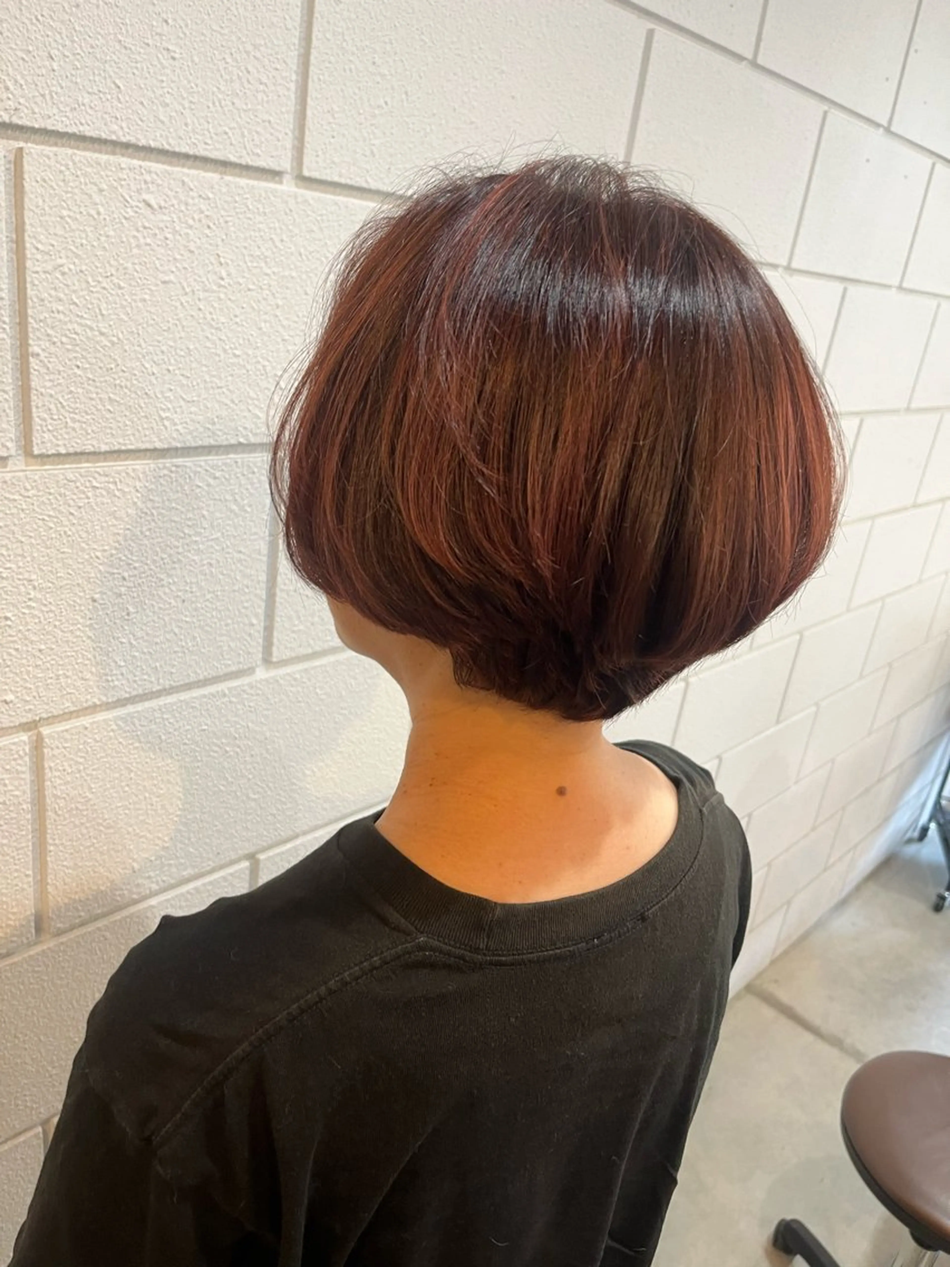 ショート カット ヘアカラー 小沼采唯👧🏼 海好きオヌちゃんのヘアスタイル