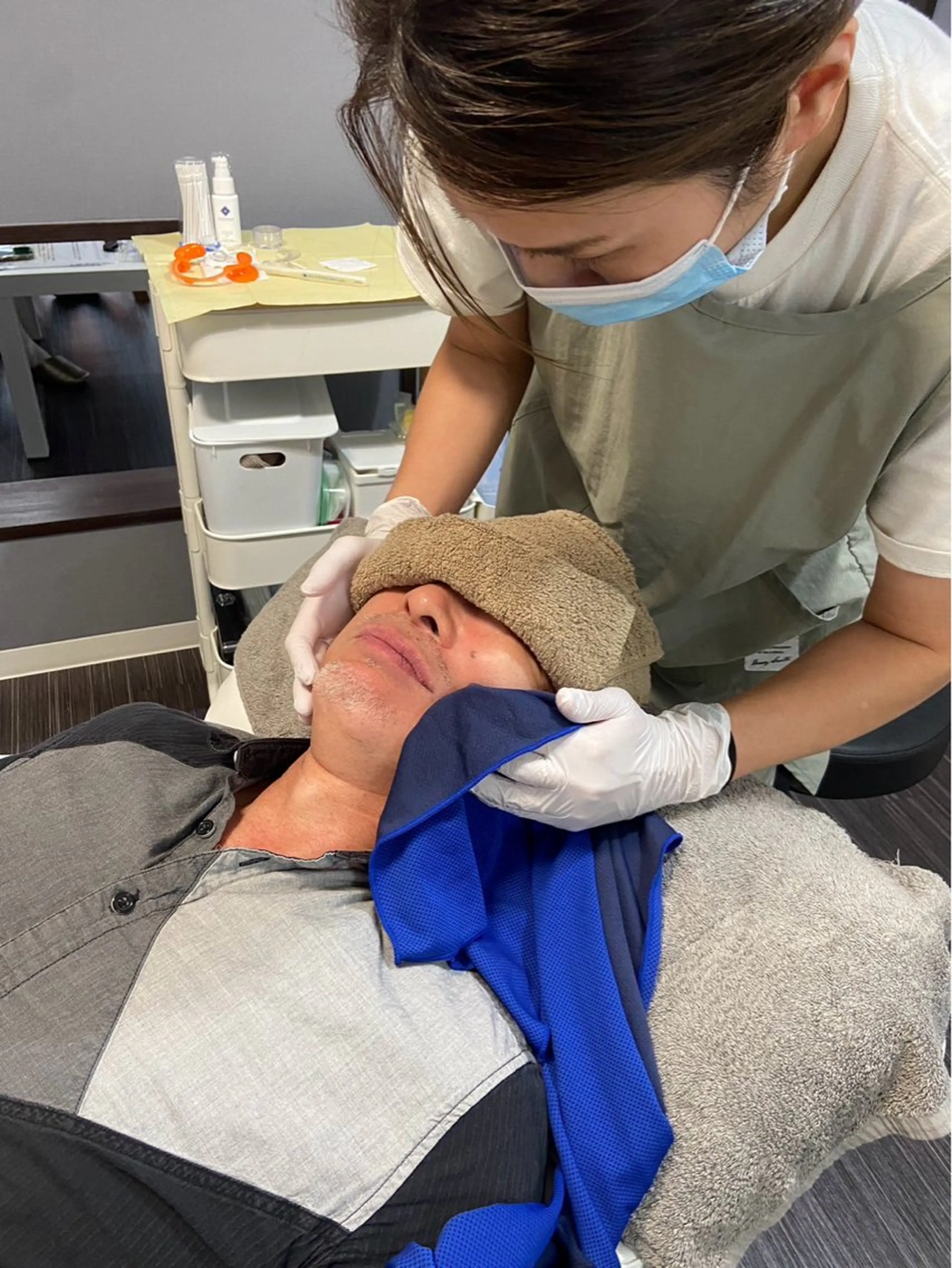 顔筋エステ40分コースの写真