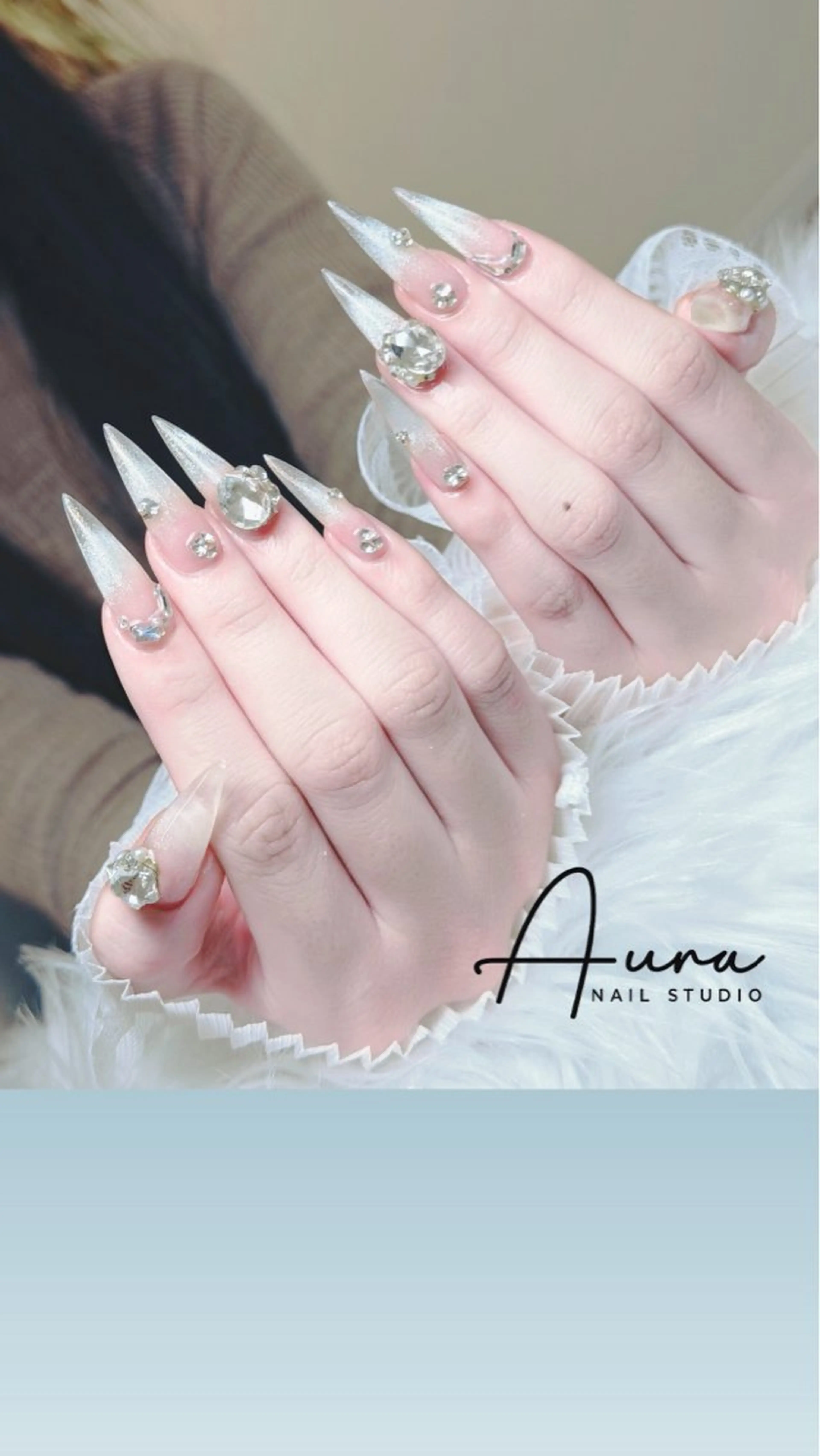 ネイル ハンドネイル Aura Nail HanNaのネイルデザイン
