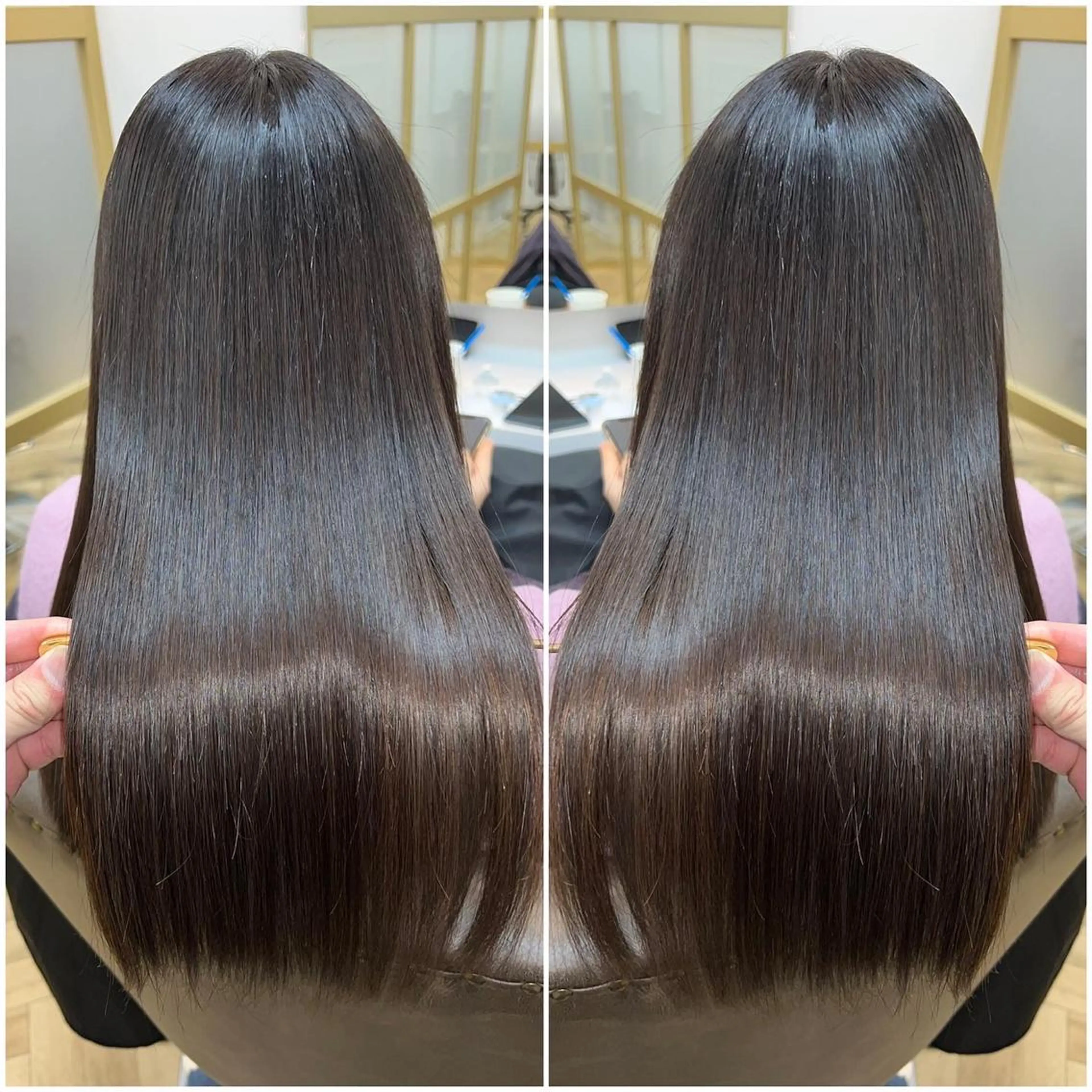 ロング カラー 髪質改善特化 スギヤマハヤトのヘアスタイル