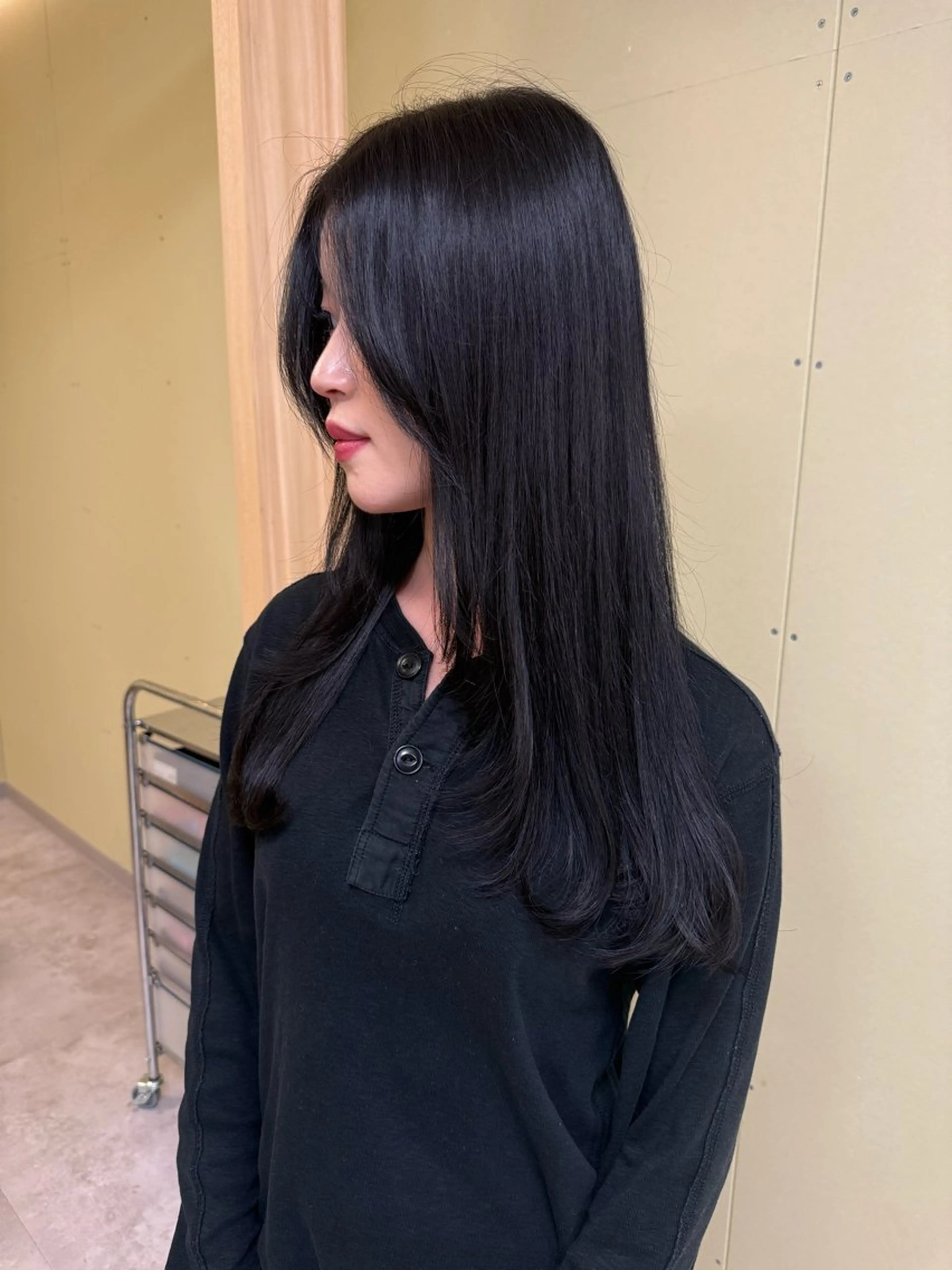 ロング カット ヘアカラー 伶風/ボブ/ ヘーゼルベージュのヘアスタイル