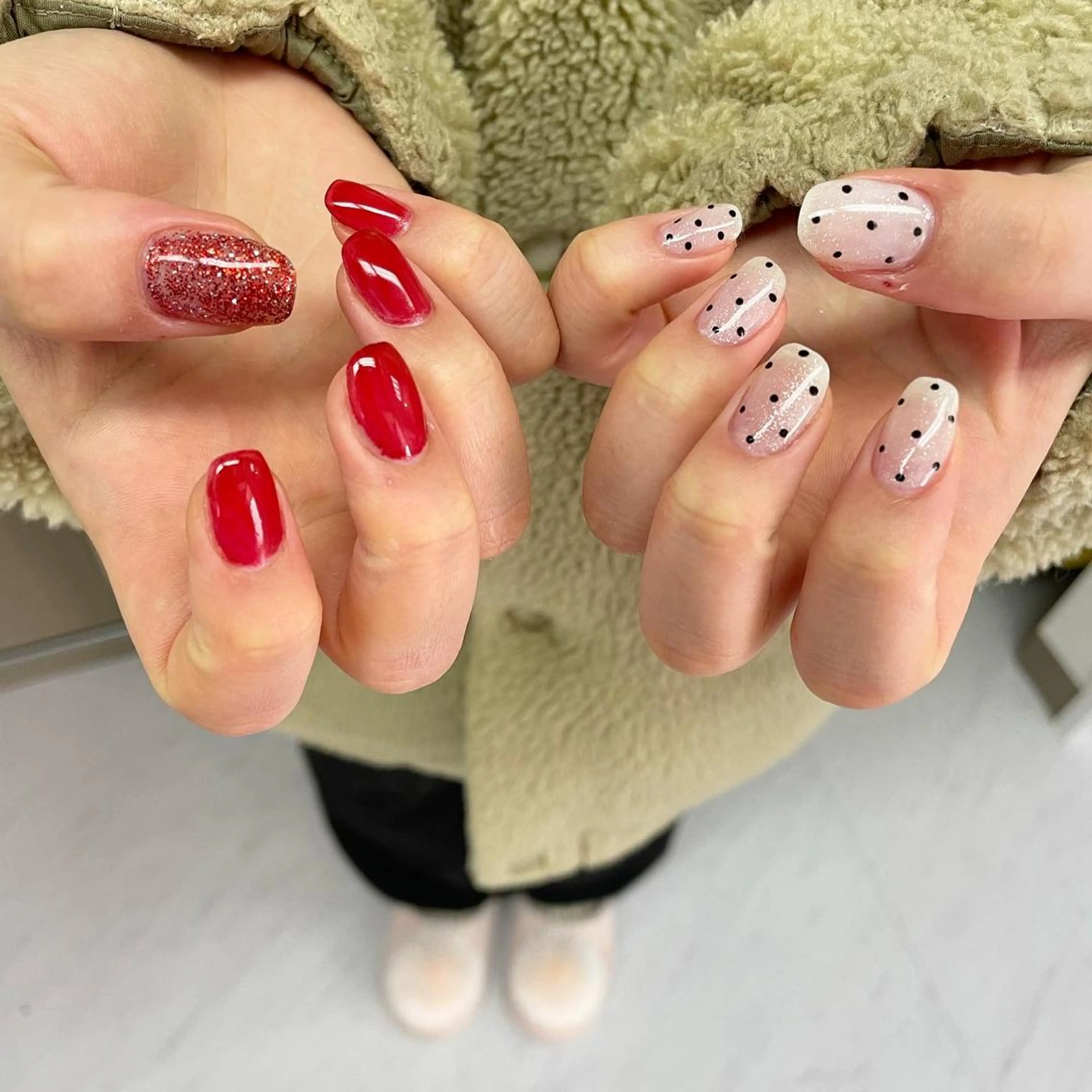 ネイル ハンドネイル 大阪福島 韓国まつげ Sayaka🤍🐩のマツエク・マツパデザイン