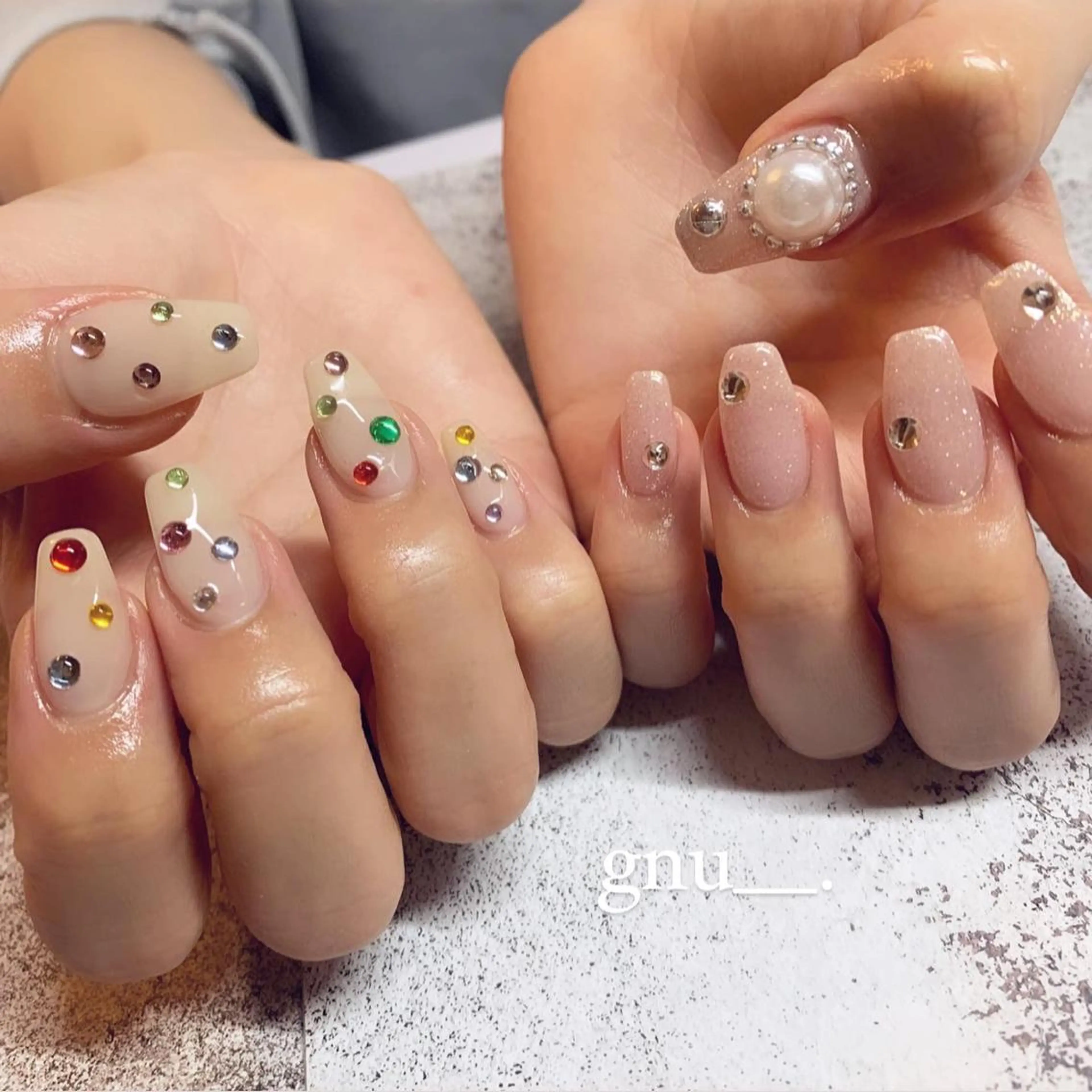 ネイル ハンドネイル gnu__. nailのネイルデザイン