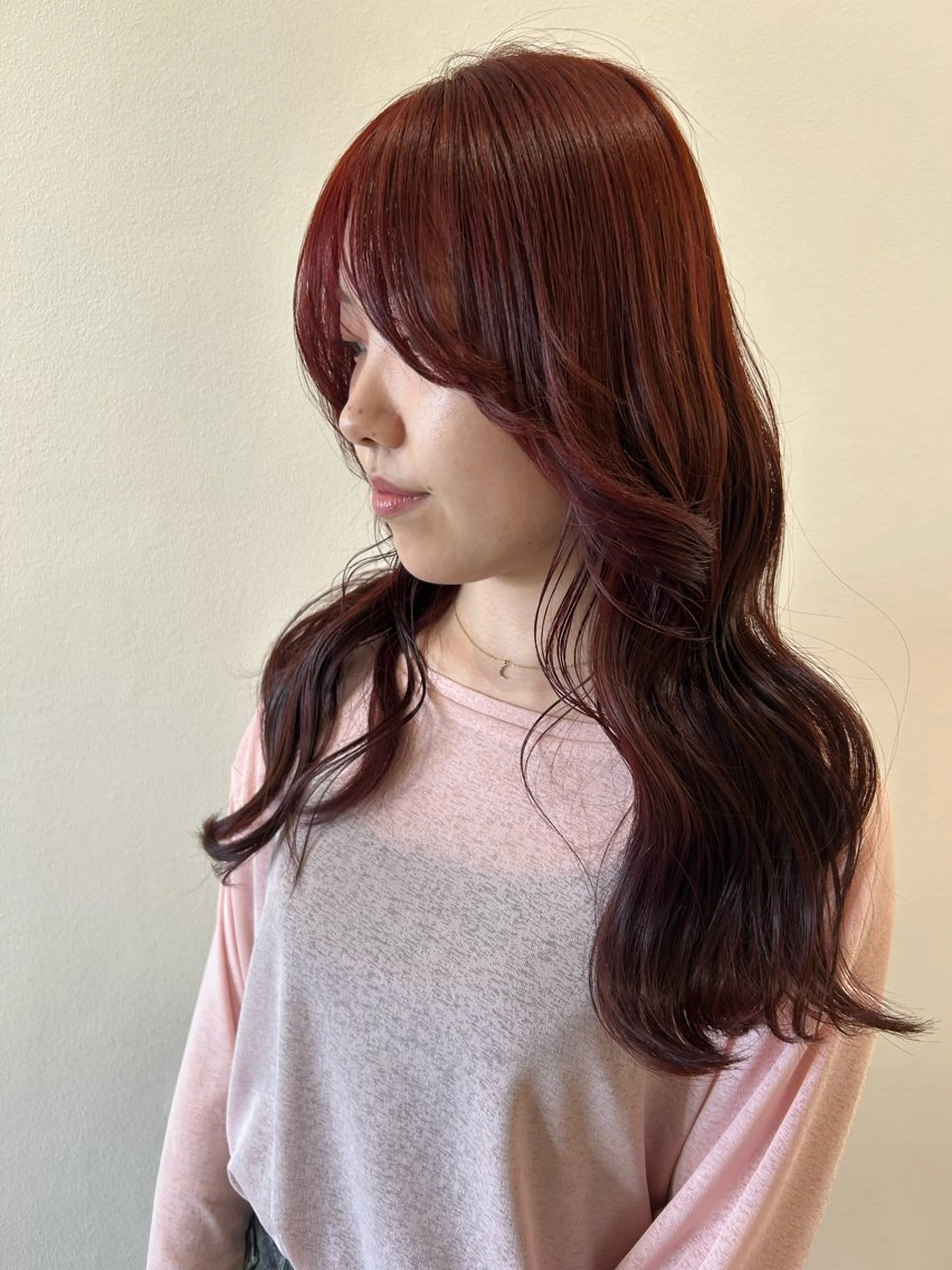 カラー ブリーチ ダブルカラー ブリーチなしカラー カット ヘアカラー ａｉｋａ🐩 /艶カラー/レイヤーのヘアスタイル