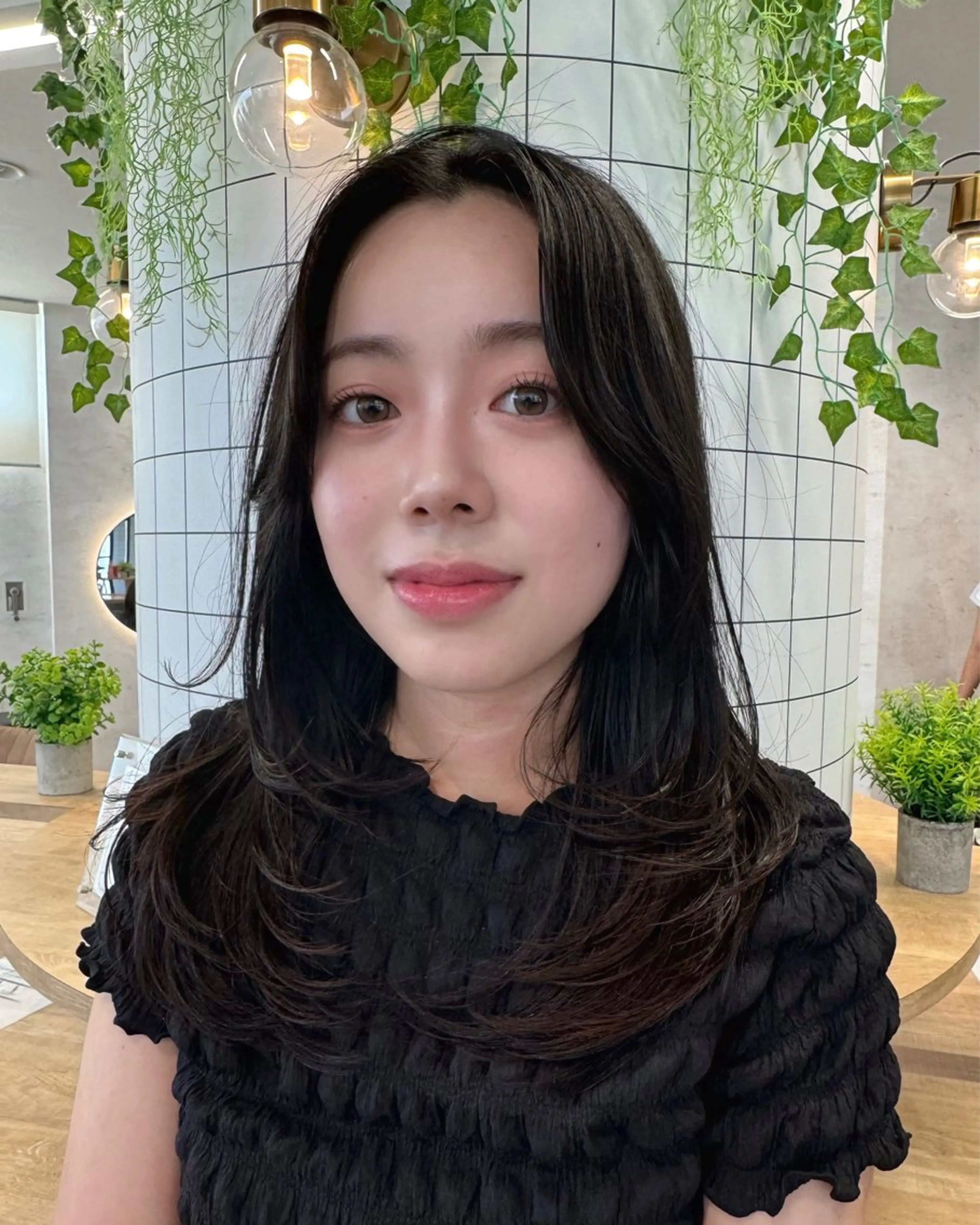 韓国風デザインカットの写真