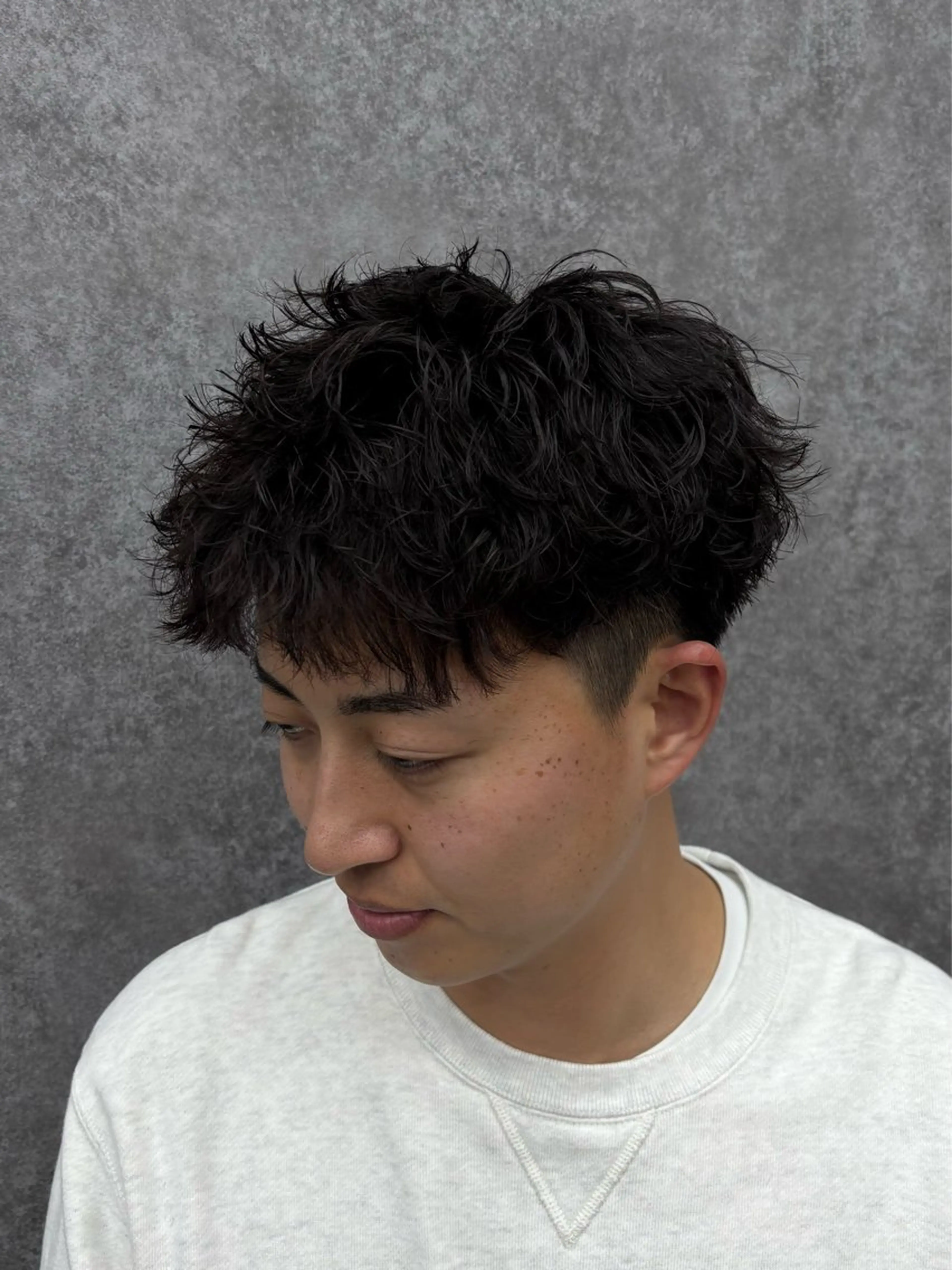 パーマ メンズ カット パーマ 🔥メンズ職人🔥 ✂️加瀬澤駿✂️のヘアスタイル