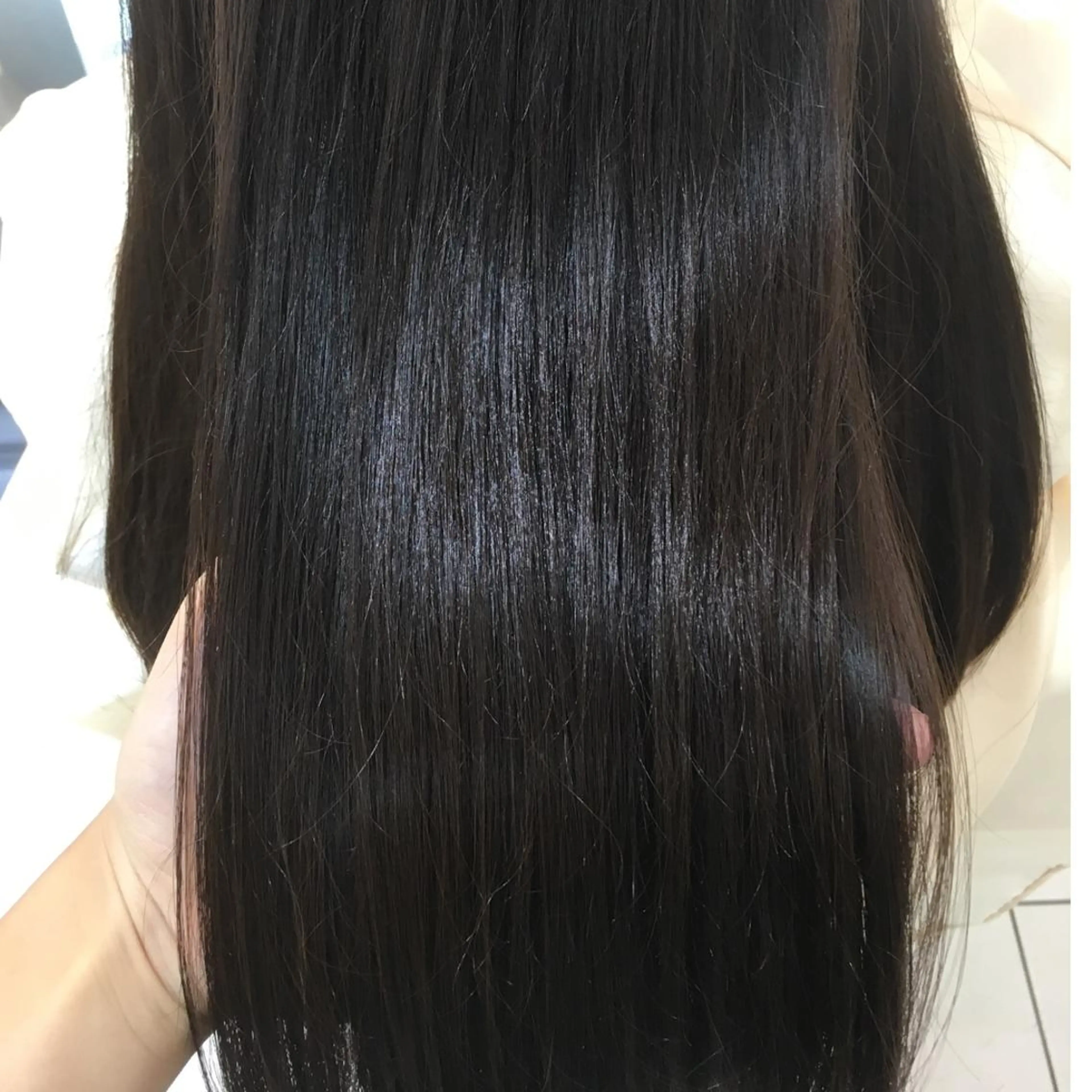 ロング 縮毛矯正 特殊カラー/ブリーチ 道満ゆいなのヘアスタイル