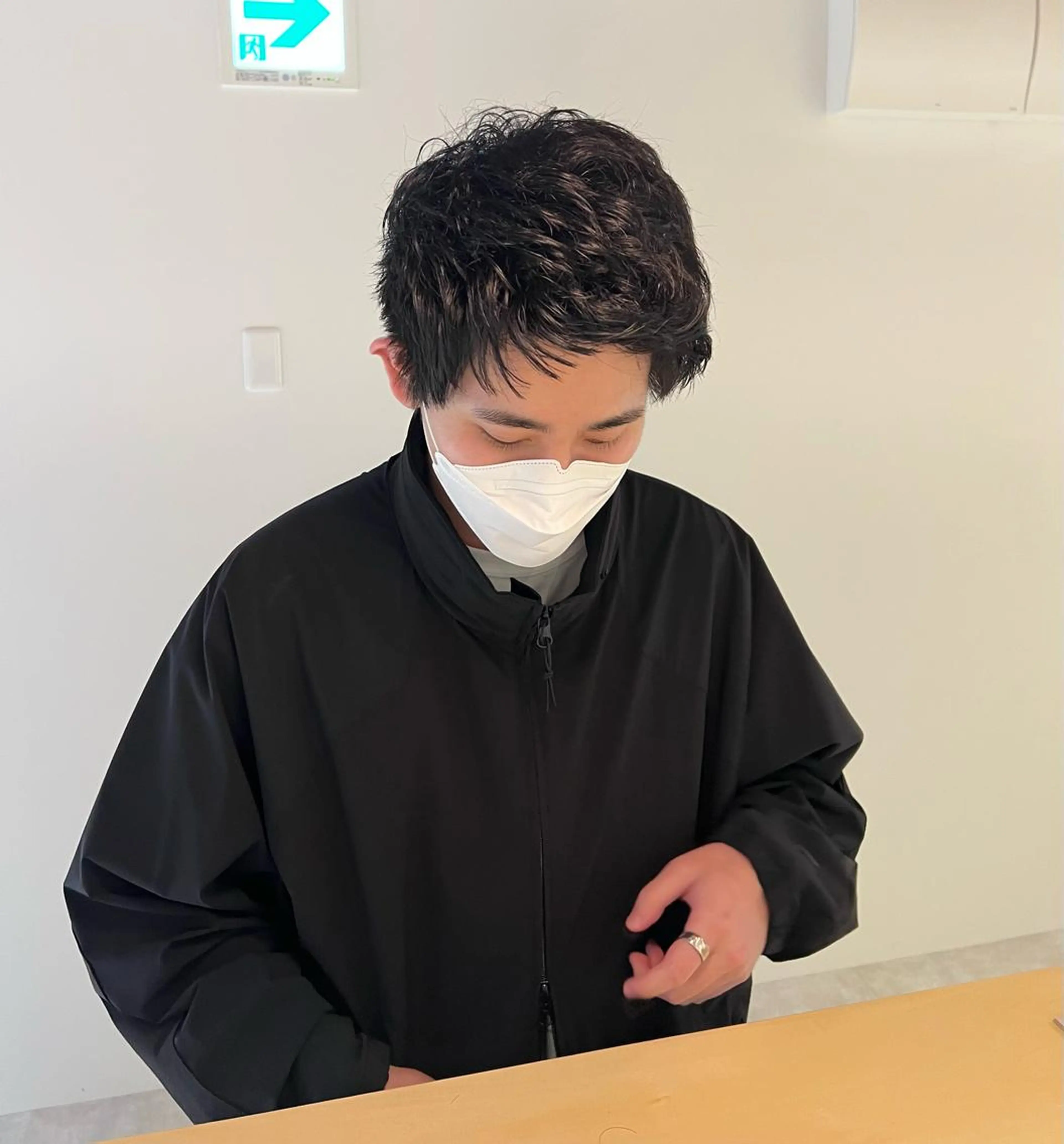 メンズ io濱川 遥のヘアスタイル