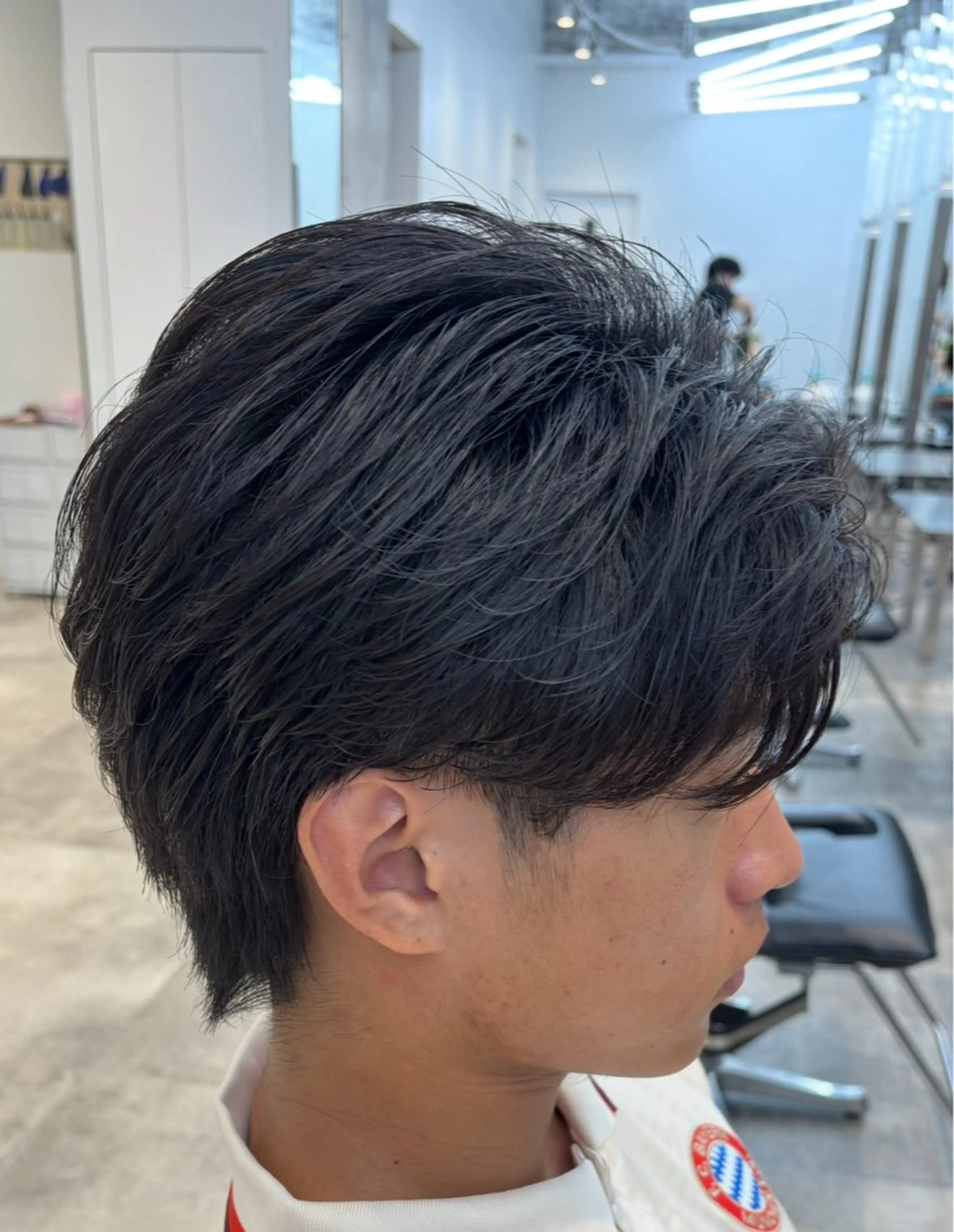 パーマ メンズ フェザーパーマ メンズパーマ 高橋 晴のヘアスタイル