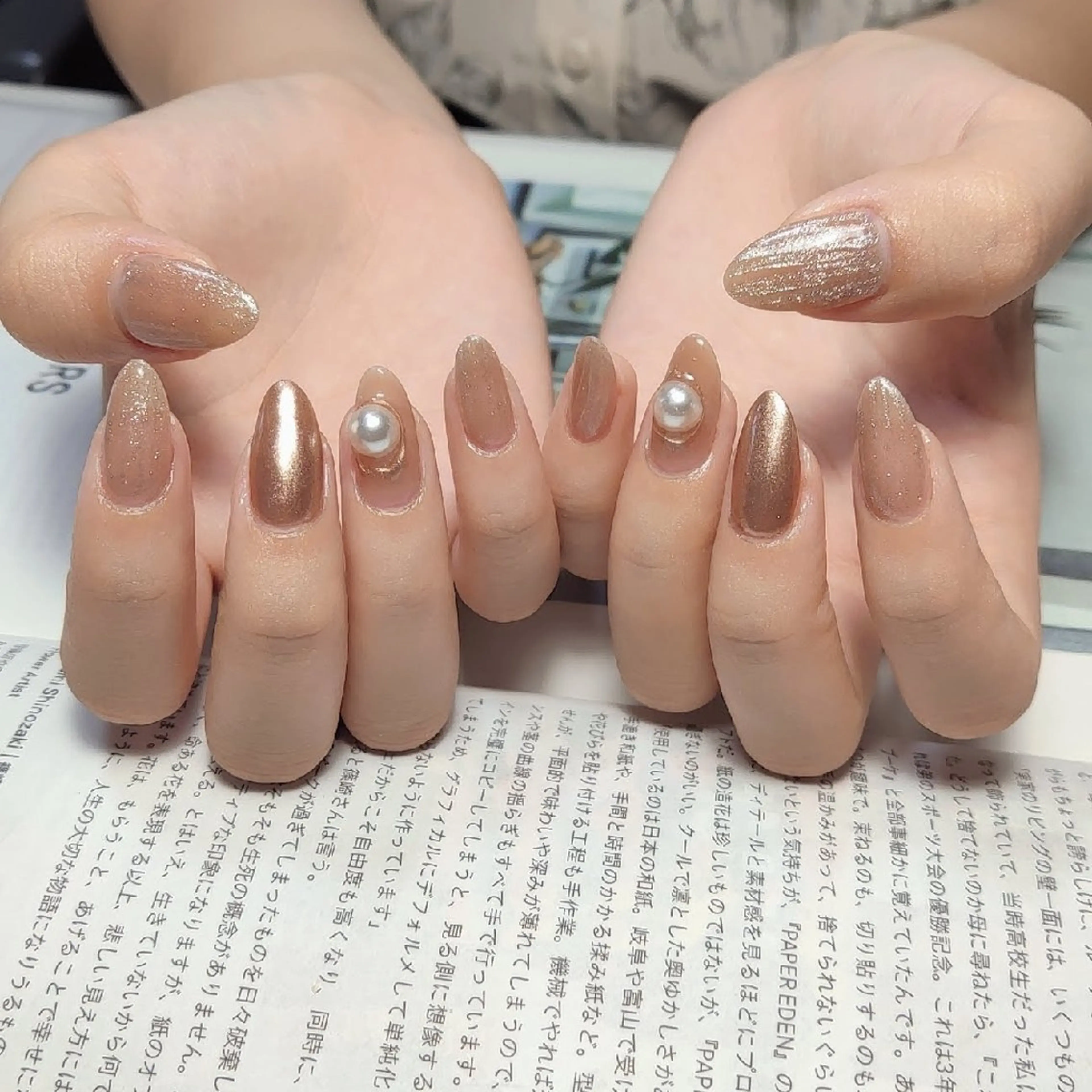 秋　　定額ネイル【色変更Ok】の写真