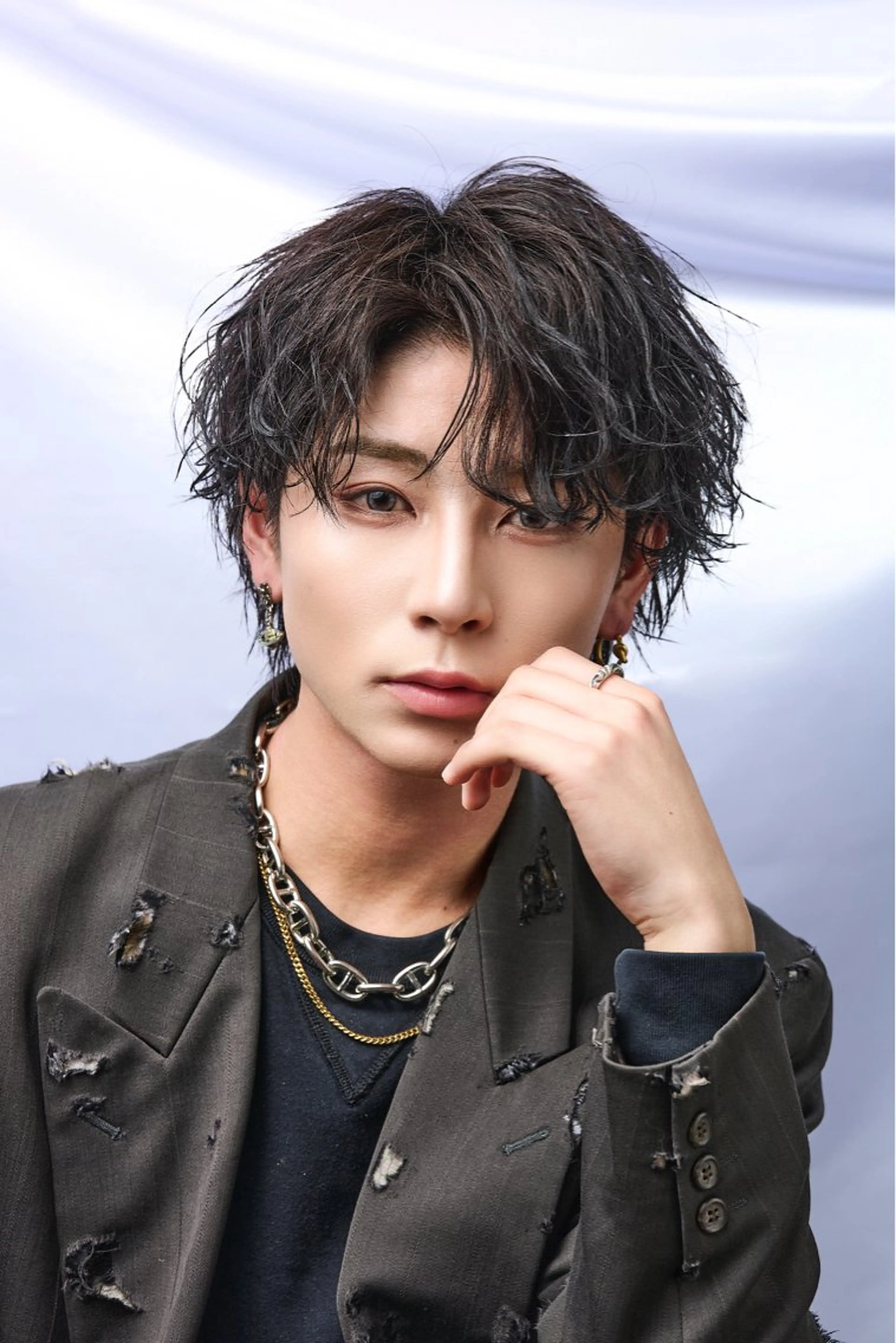 波打ちスパイラルパーマ+トリートメントの写真