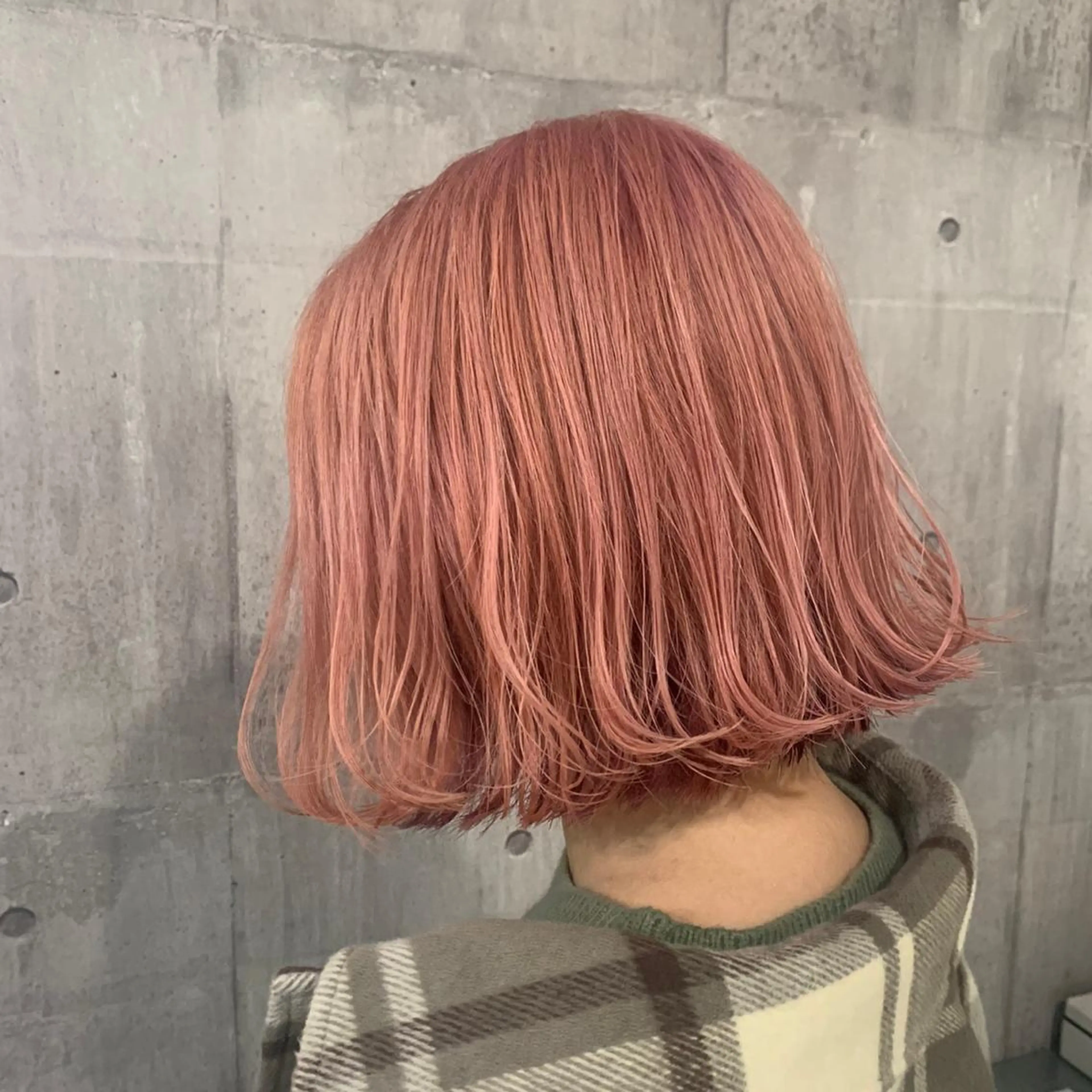 ミディアム カラー ヘアアレンジ キッズ アディクシーカラー バレイヤージュ ミストバング ベージュカラー 黒髪 カラー特化サロン梅田 Eir茶屋町/山下のヘアスタイル