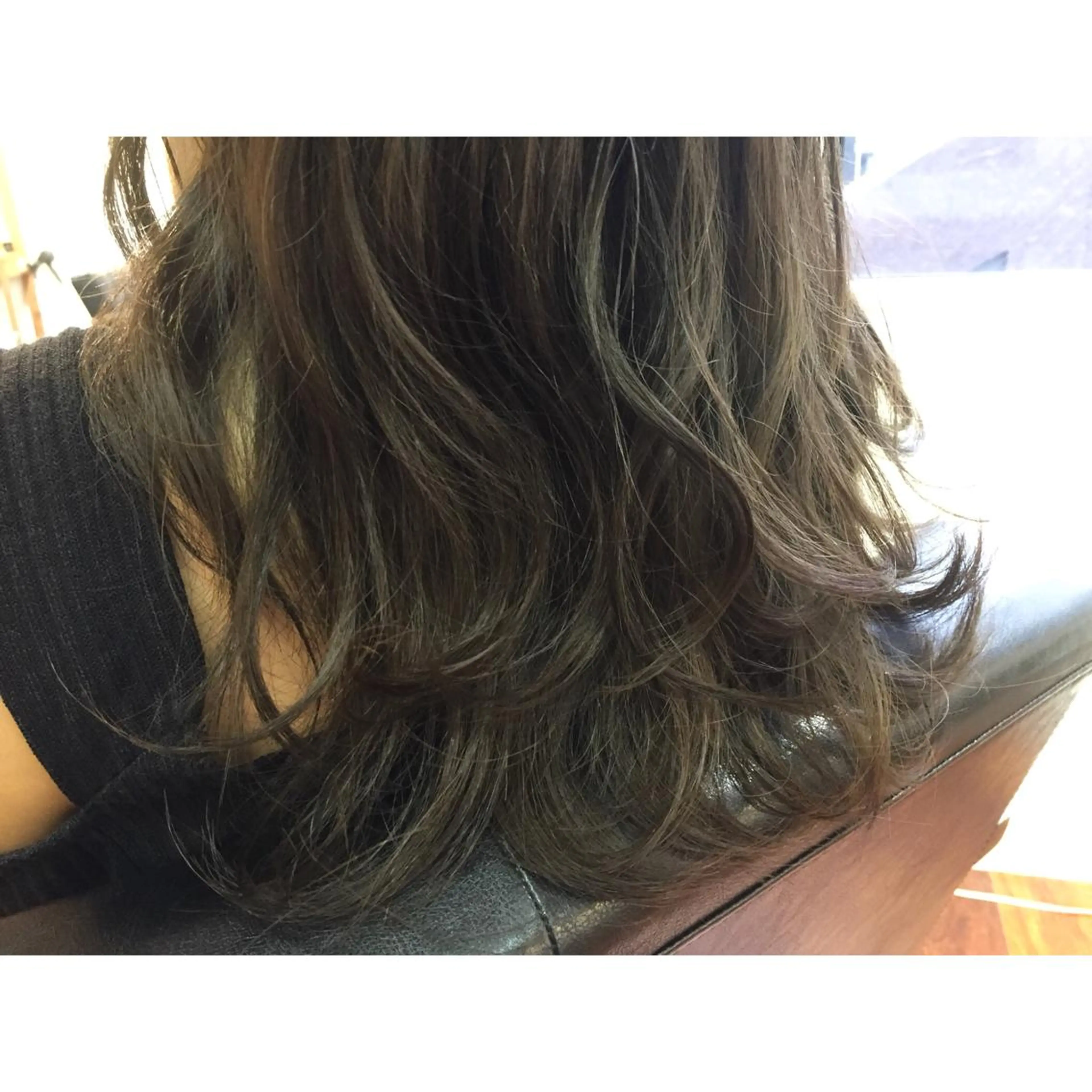 セミロング カラー 透明感カラー 江上拓郎/ショート /酸性ストレートのヘアスタイル