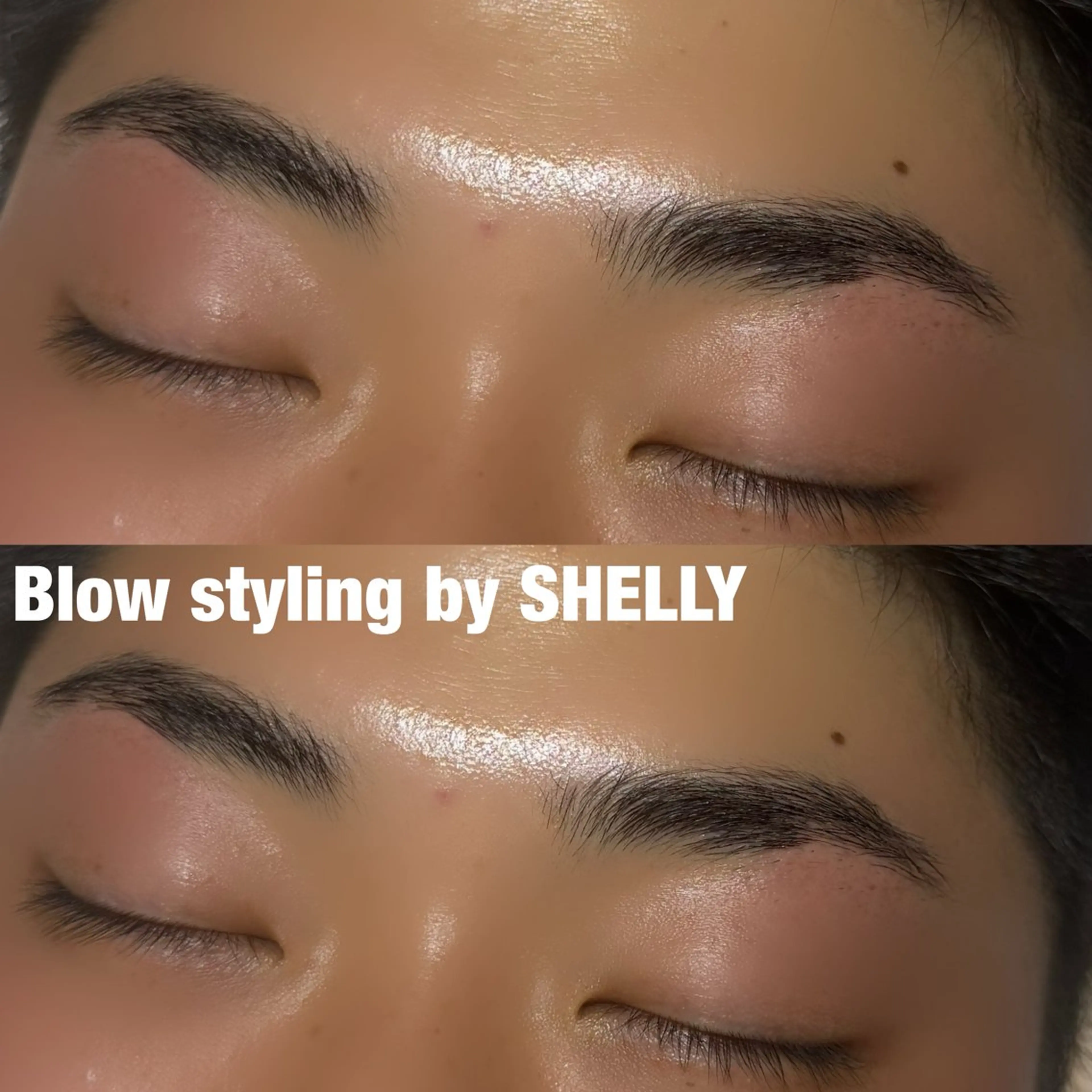 平日限定眉毛スタイリング➕眉WAX脱毛の写真