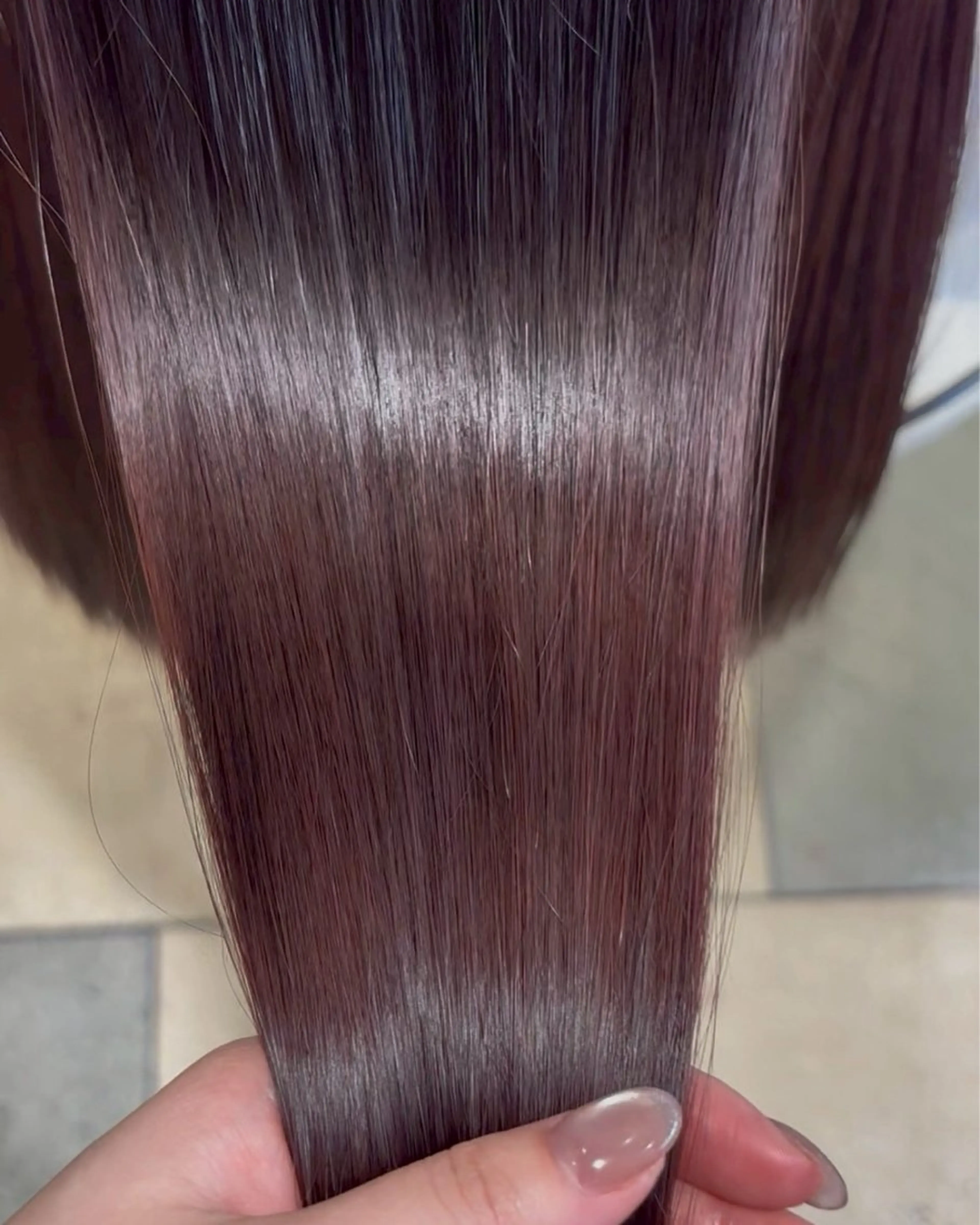 ロング カラー カット ヘアカラー トリートメント ブリーチなし艶カラー /いくののヘアスタイル