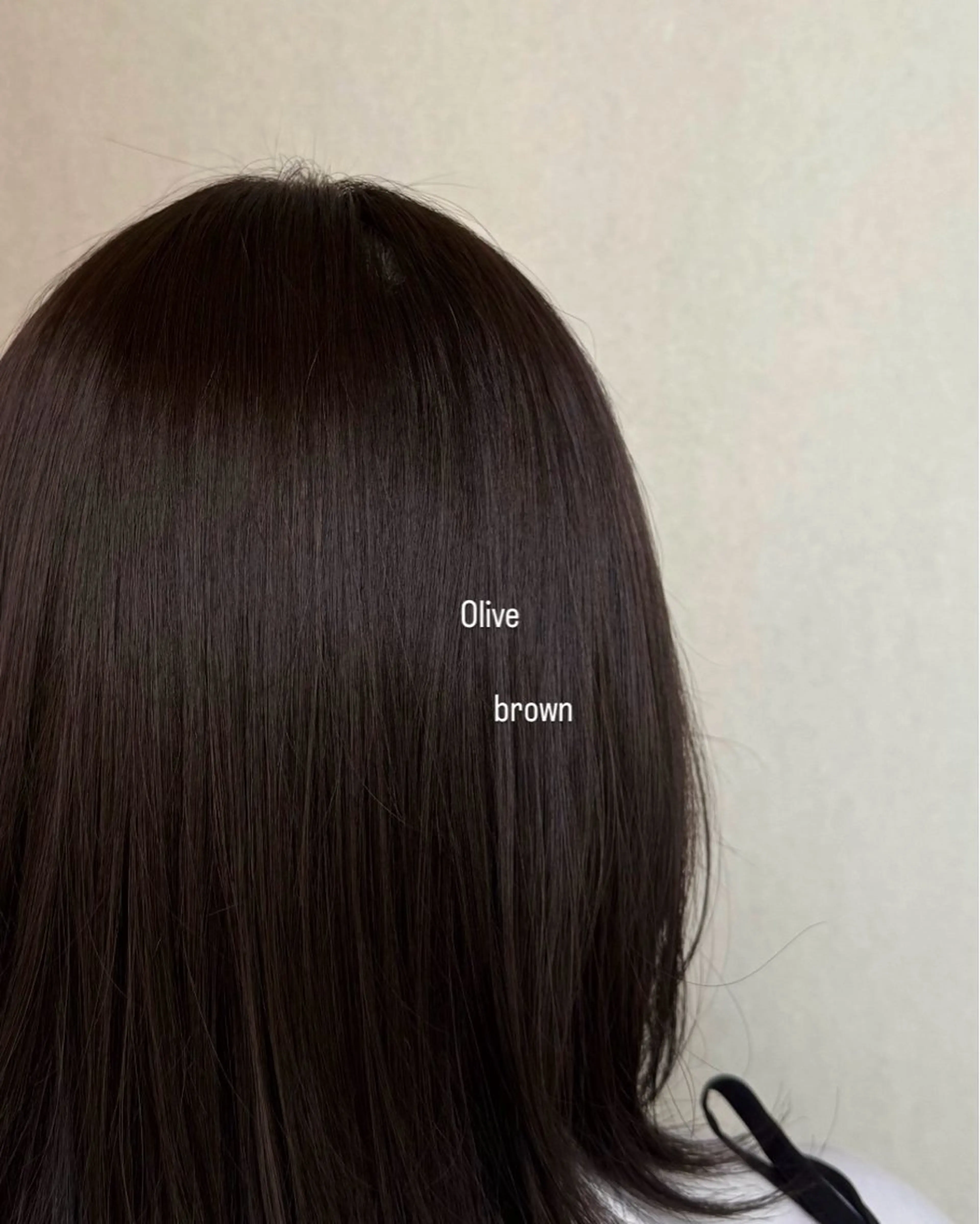 カラー ブラウンカラー オリーブブラウン ヘアカラー fuhcoh 小倉魚町店|守ひよりのヘアスタイル