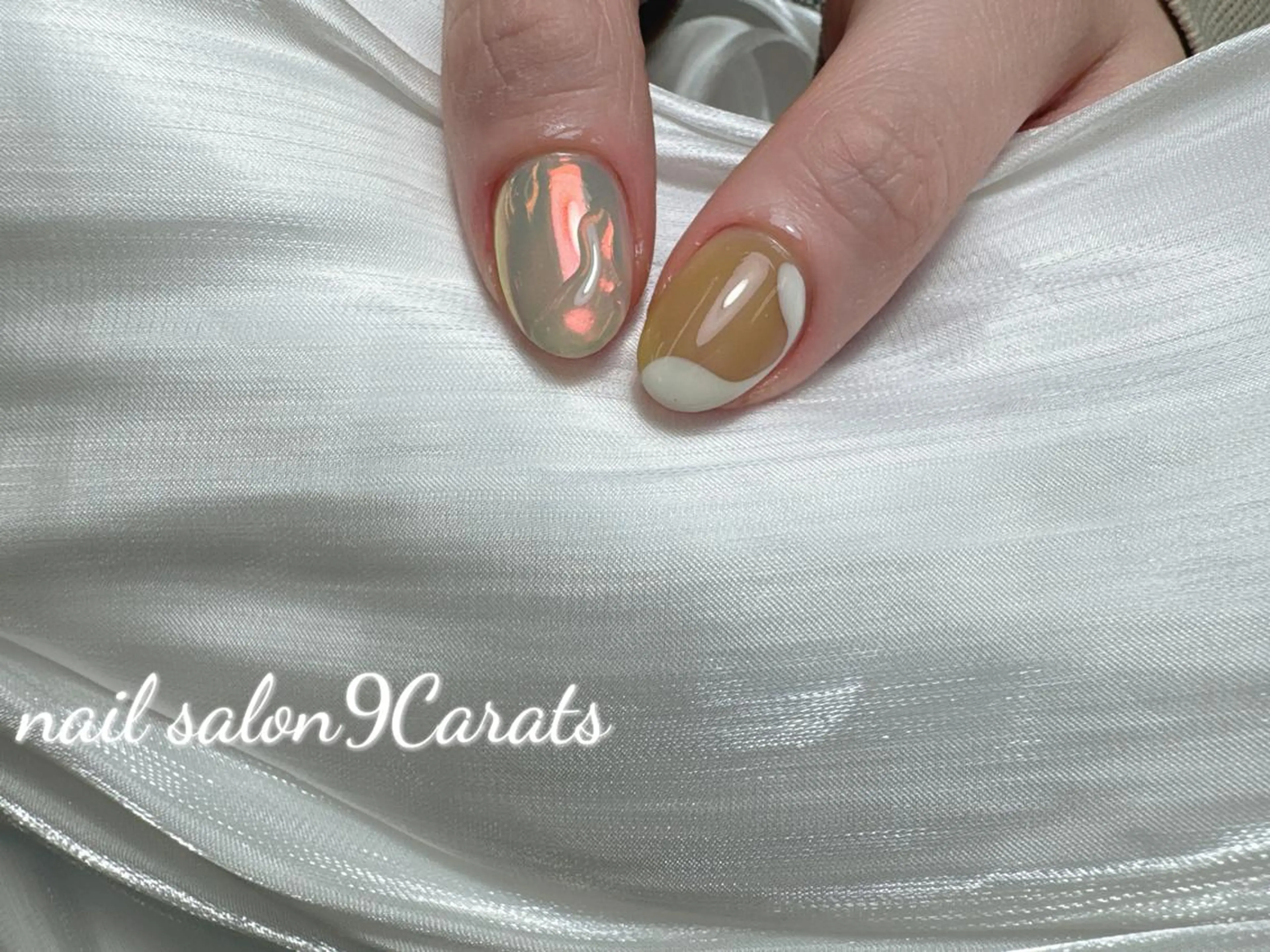 ネイル ハンドネイル ハンドケア ネイルサロン 9Carats神田のネイルデザイン