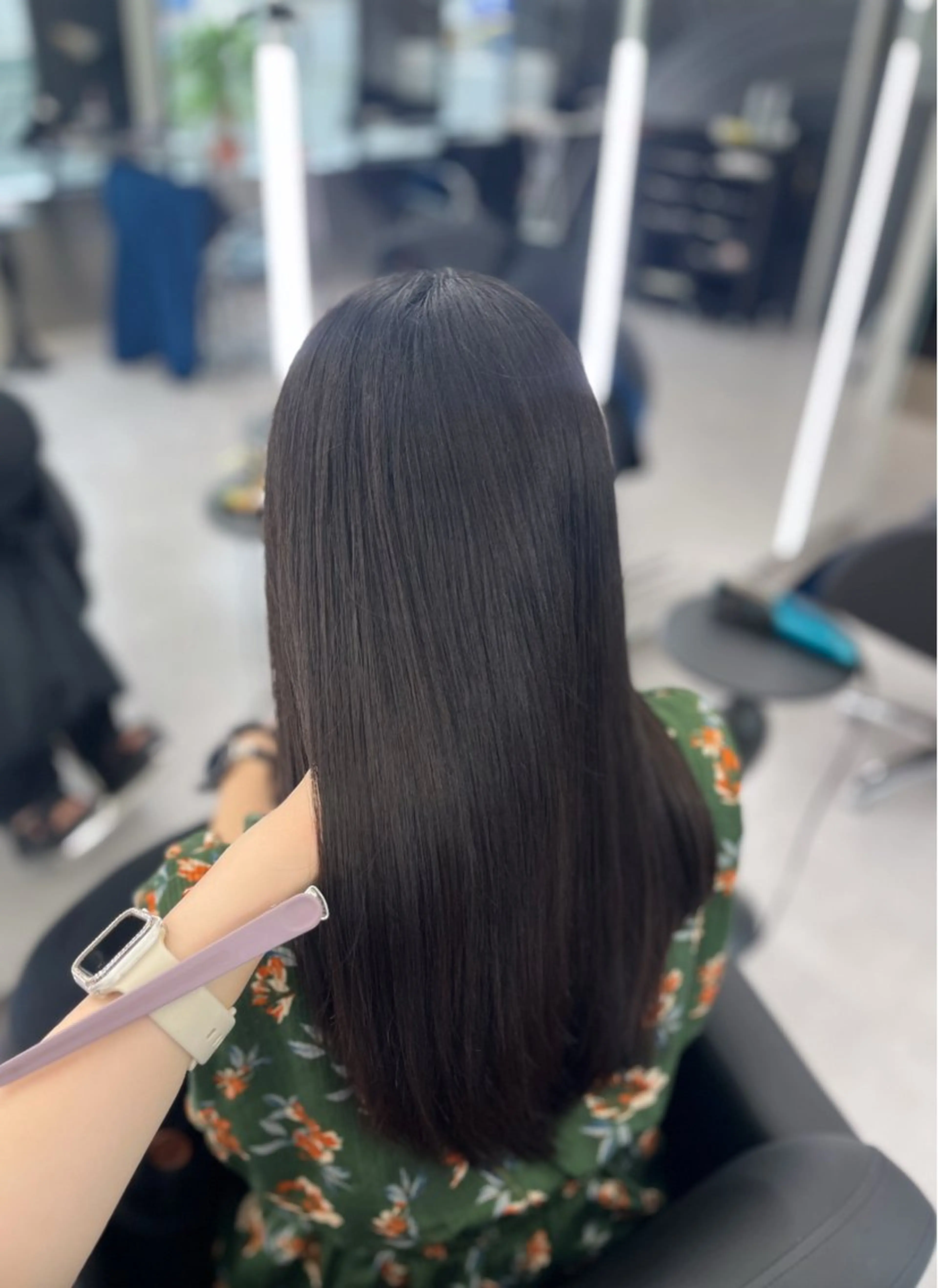 ロング 髪質改善 トリートメント Itsuki/心斎橋 髪質改善/暗髪カラーのヘアスタイル