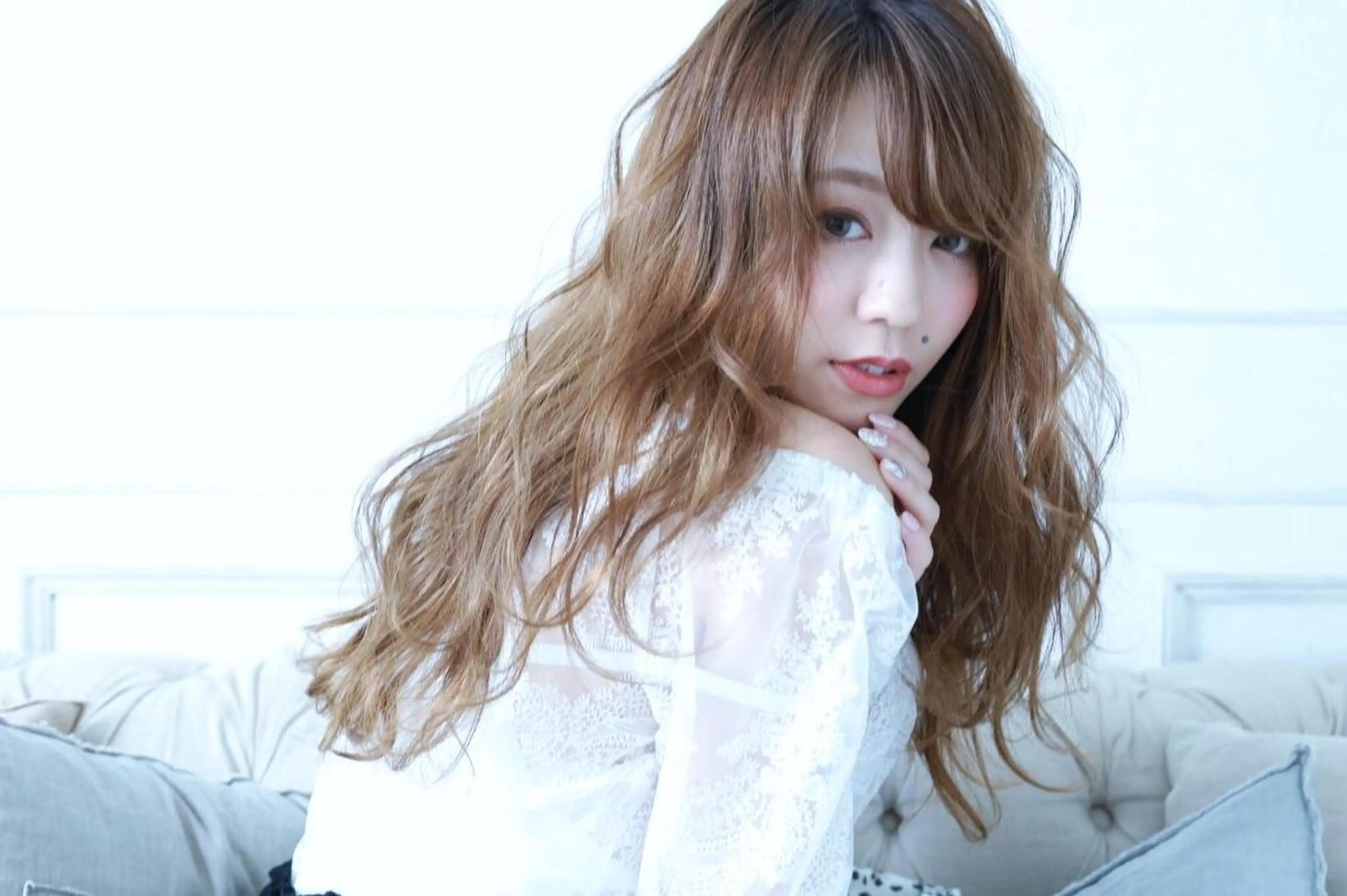 セミロング 指名支持率NO.1 スタイリストのヘアスタイル