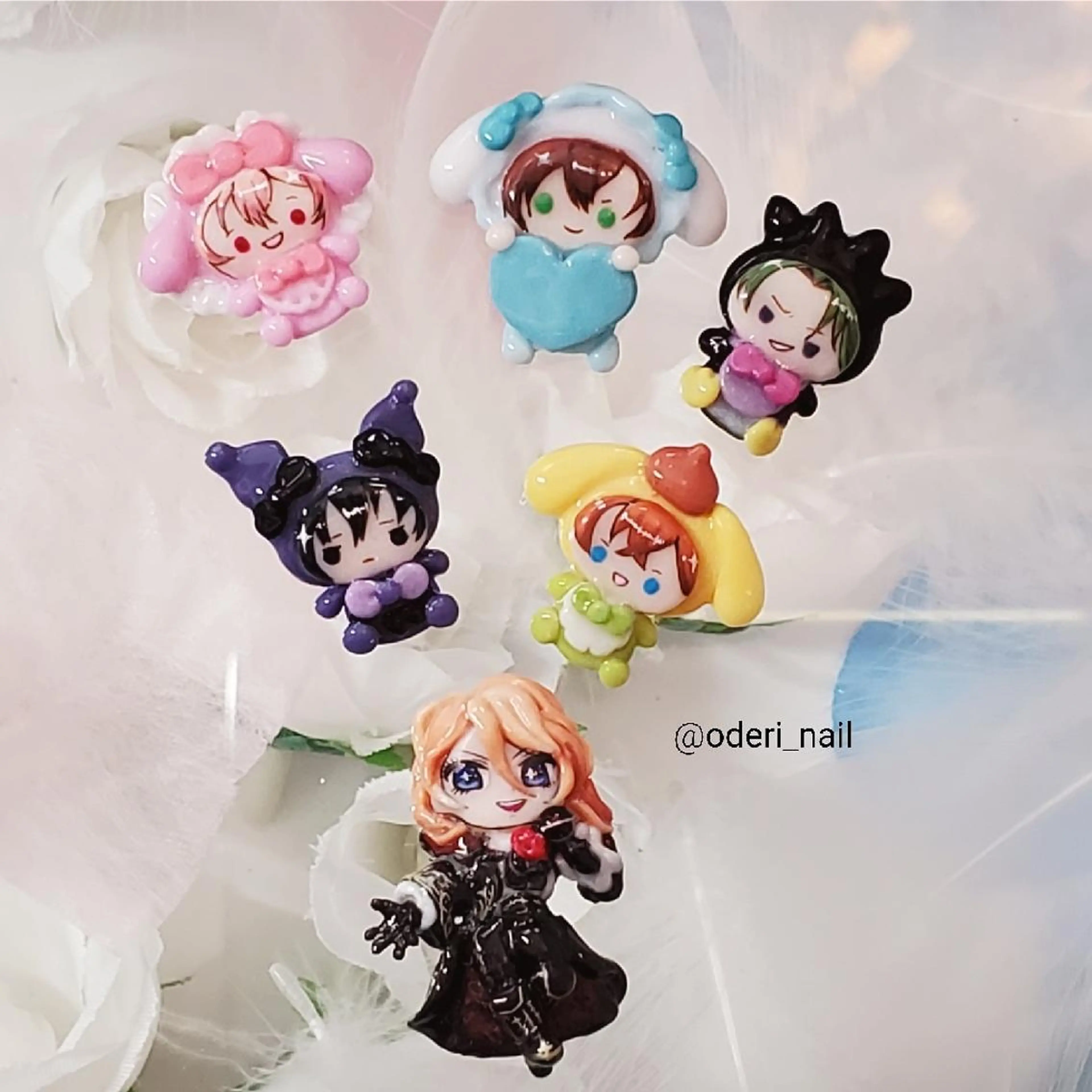 ネイル アートネイル ジェルネイル おで@ oderi_nailのネイルデザイン