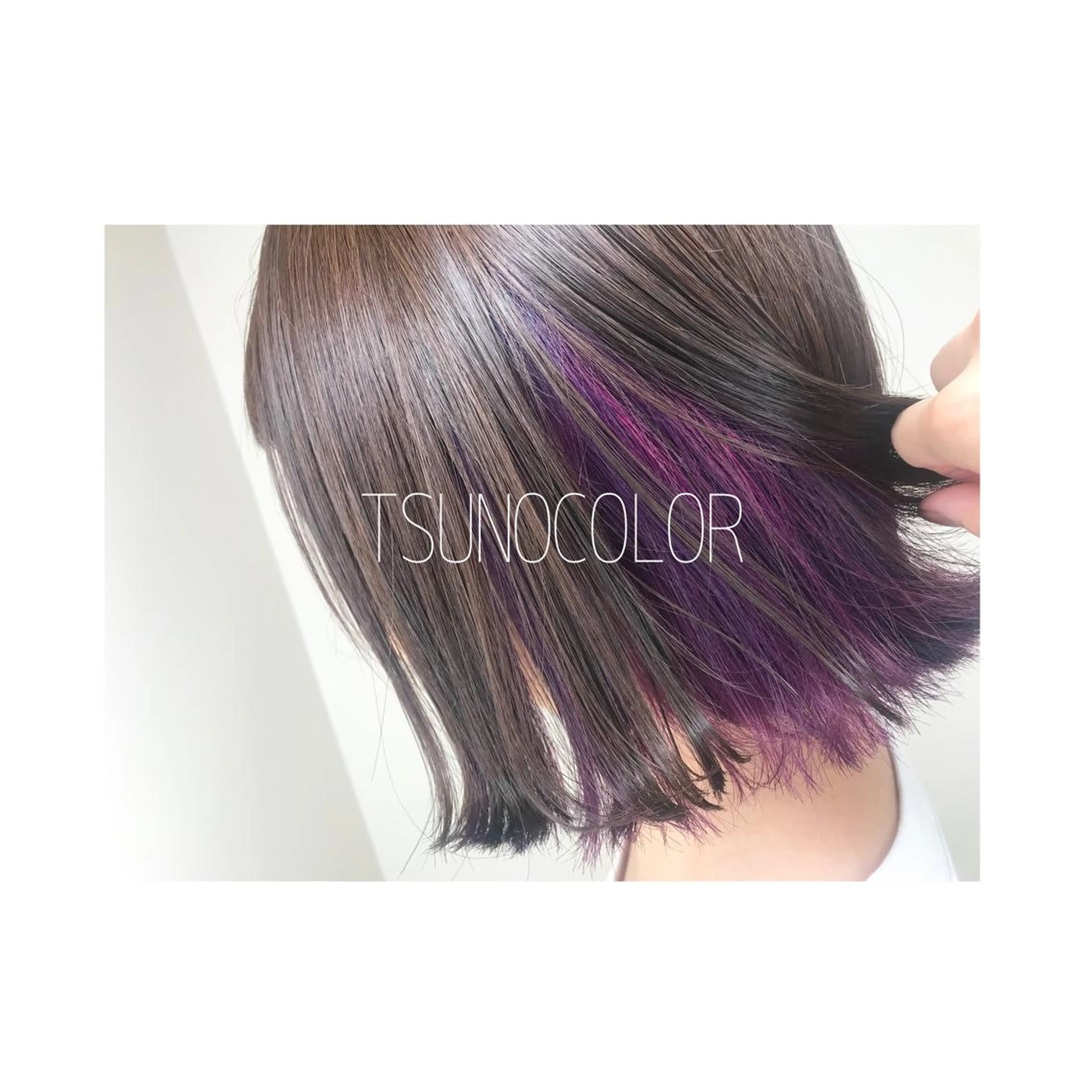 ショート カラー GARU-ガル-所属・TSUNO🦖 派手髪/オタク美容師のヘアスタイル