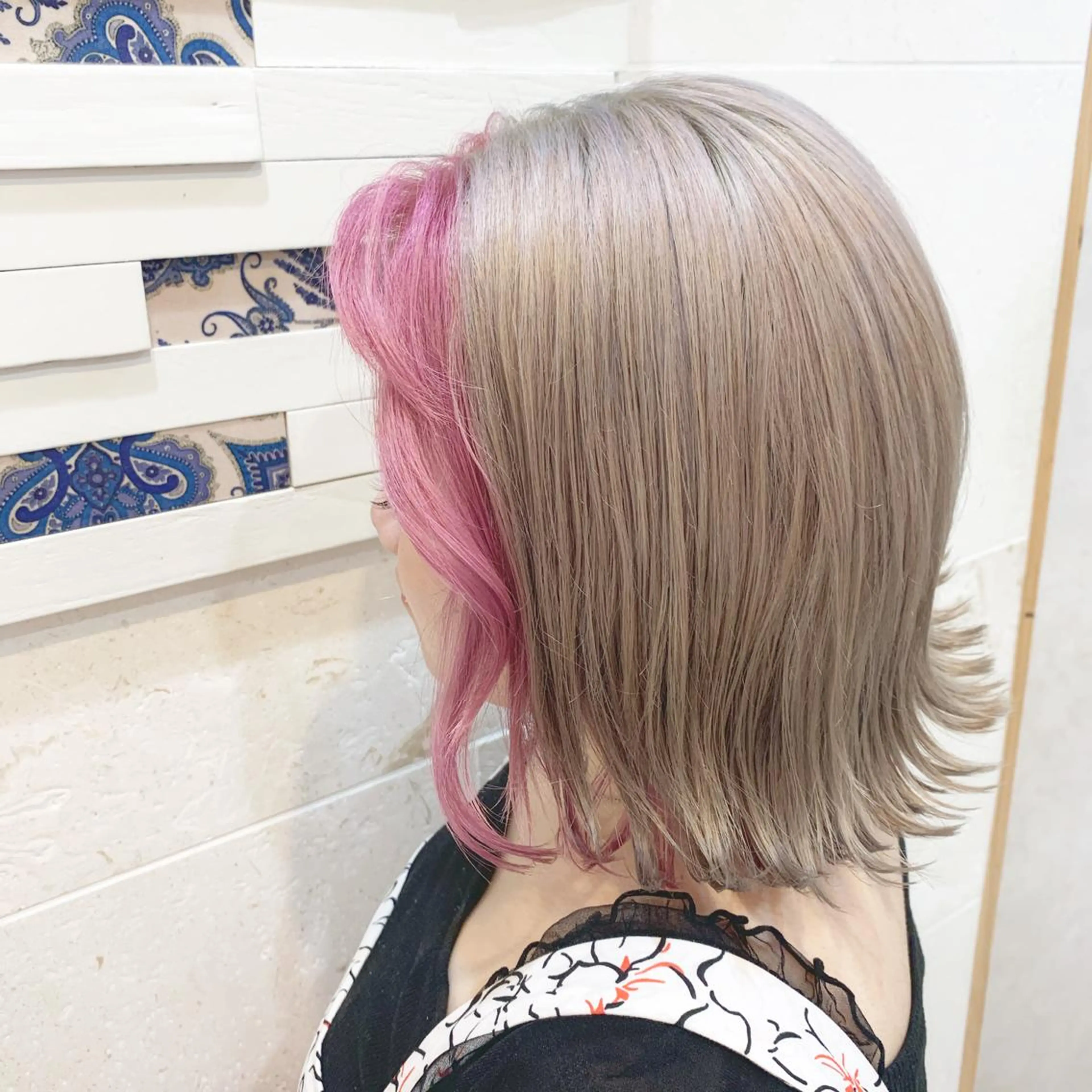 ショート カット ヘアカラー トリートメント 💘カラー人気Ｎｏ. １💘SAYAのヘアスタイル