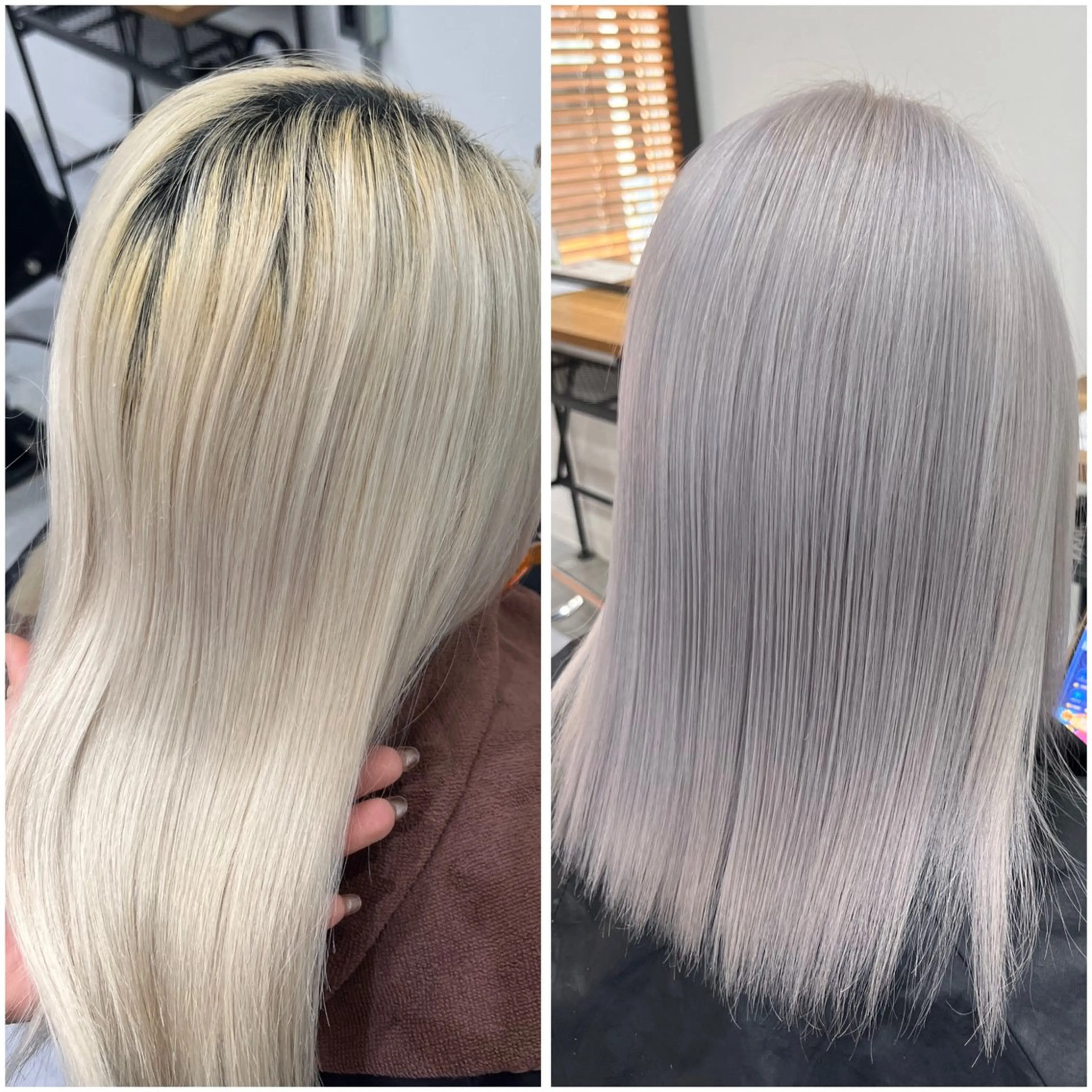 ショート カラー ハイトーンカラー シルバー ホワイトシルバー 髪質改善 ヘアカラー MAKO ❤️‍🔥NEXTのヘアスタイル