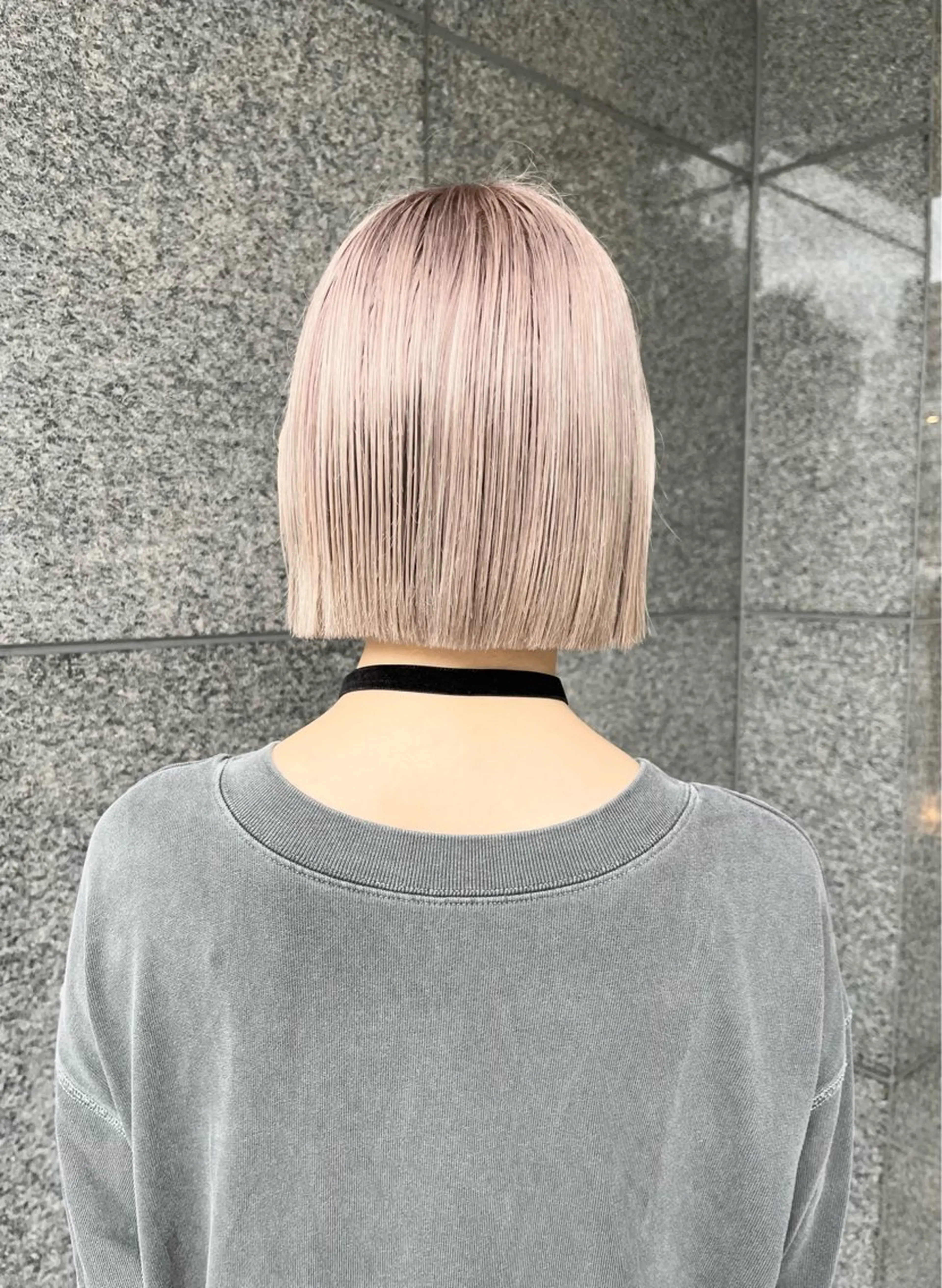 ショート ボブ/ショートボブ/ 岡山駅/別曽遥也のヘアスタイル